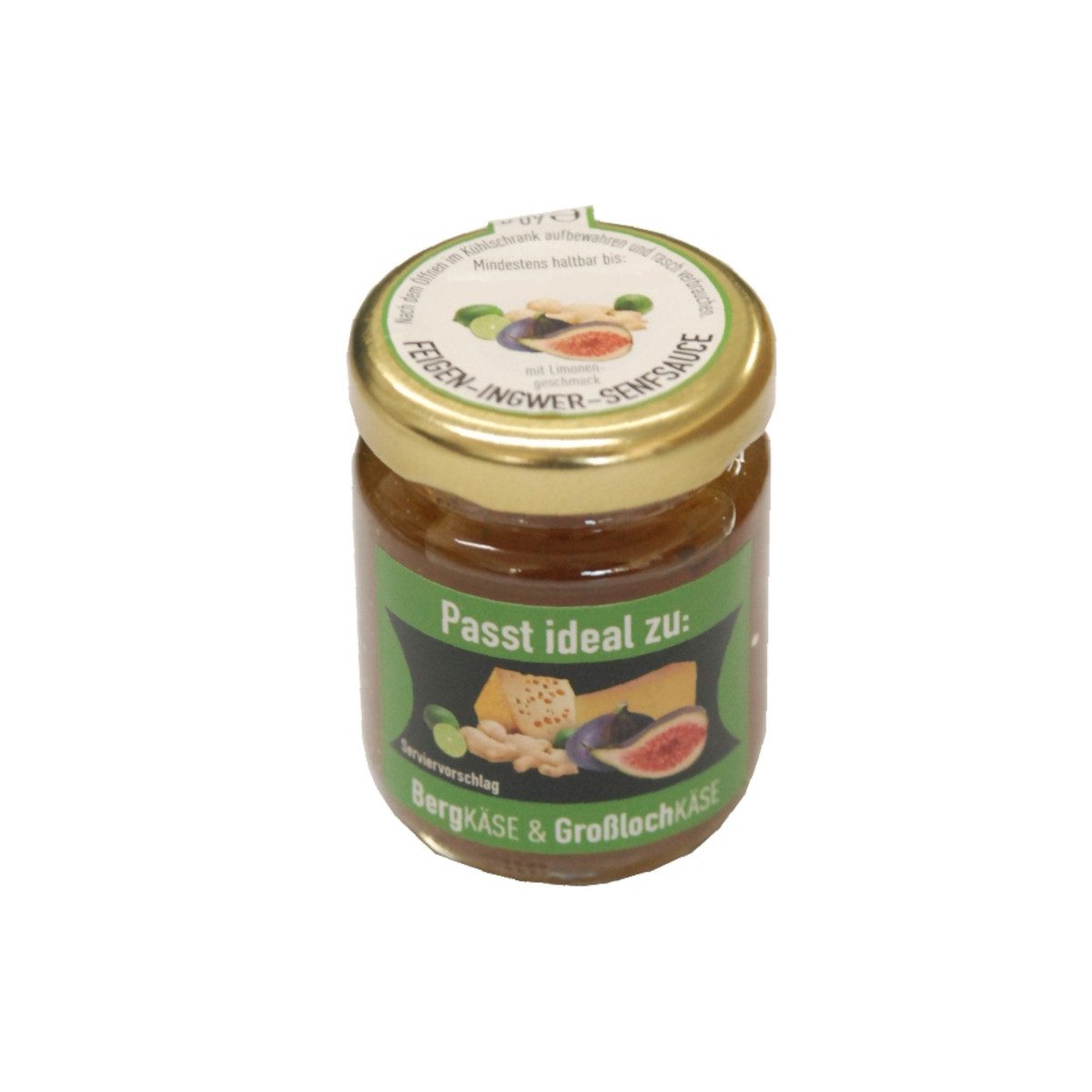 Ruwisch & Zuck Saucen, Ruwisch & Zuck Marillen Feigen Senfsauce mit Ingwer Glas 60g