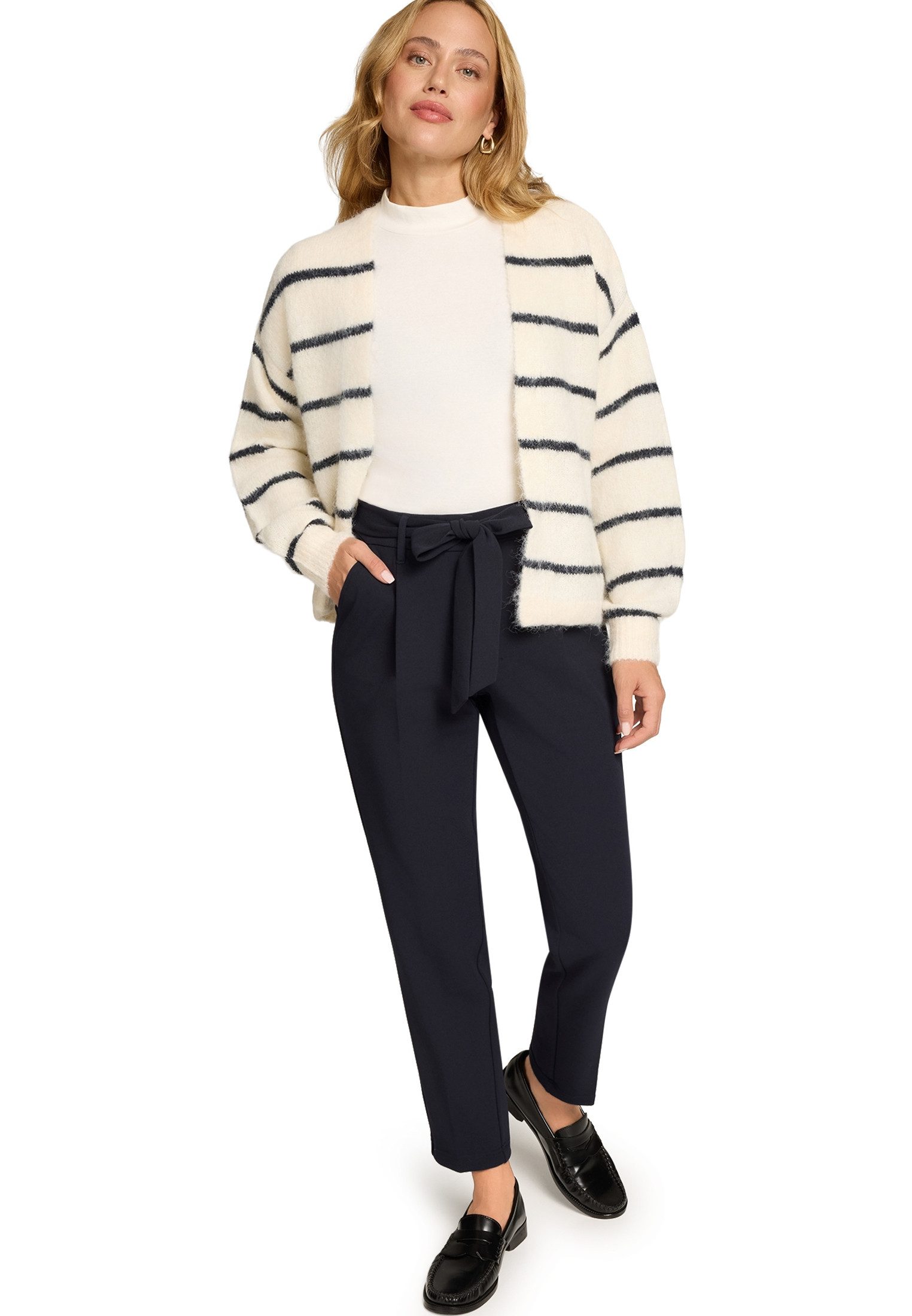 Zero Jerseyhose Damen mit Bindegürtel 28 Inch Gürtel