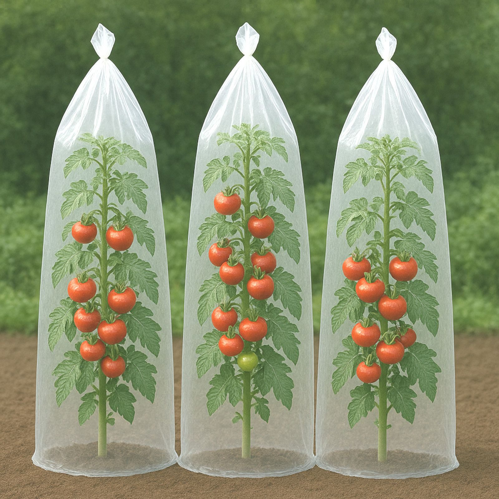 Winterschutzhaube Tomaten-Reifehaube Tomatenfolie Reifefolie Schutzhaube ungelocht