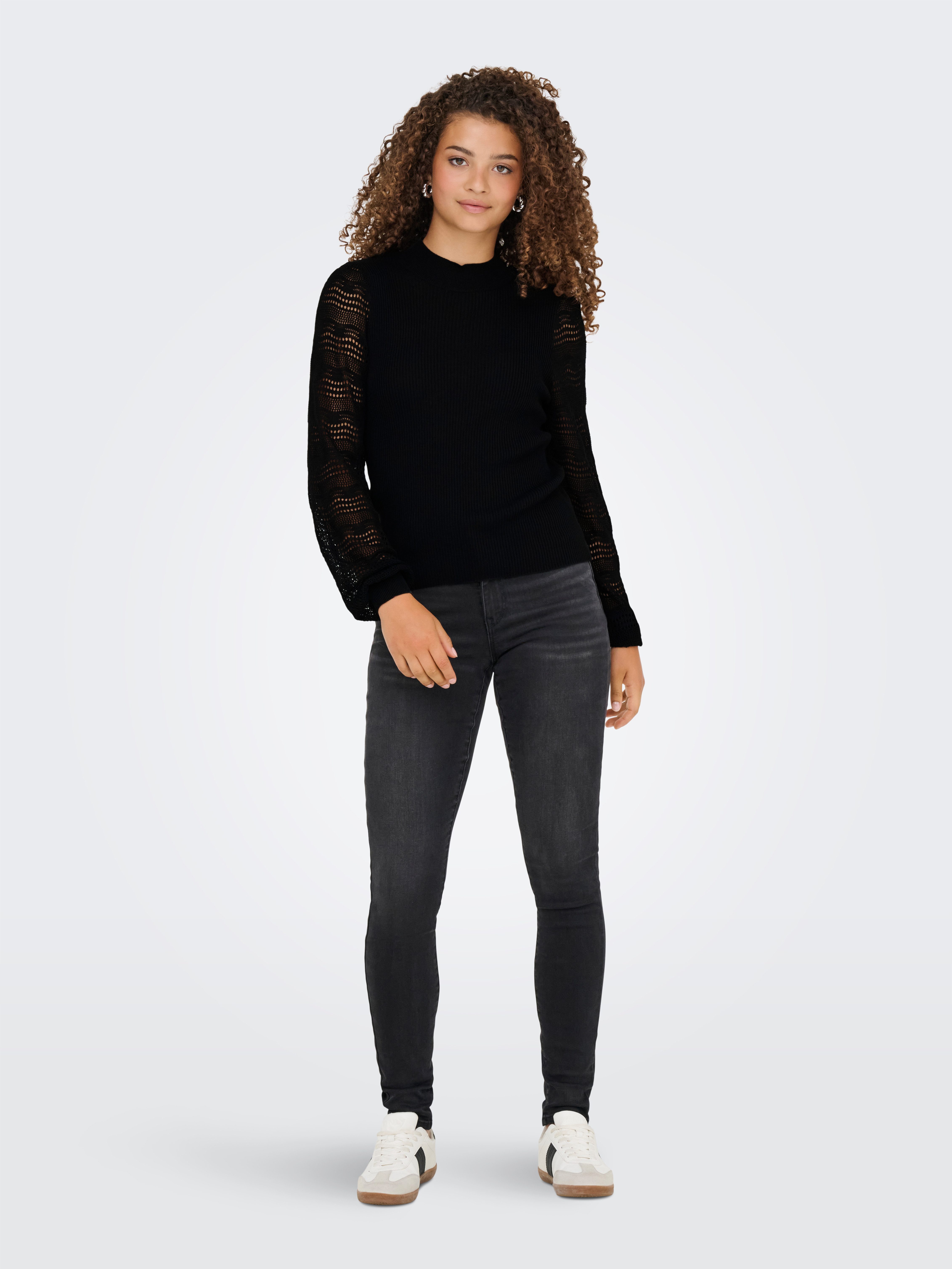 ONLY Strickpullover ONLANNELINA LS HIGHNECK KNT