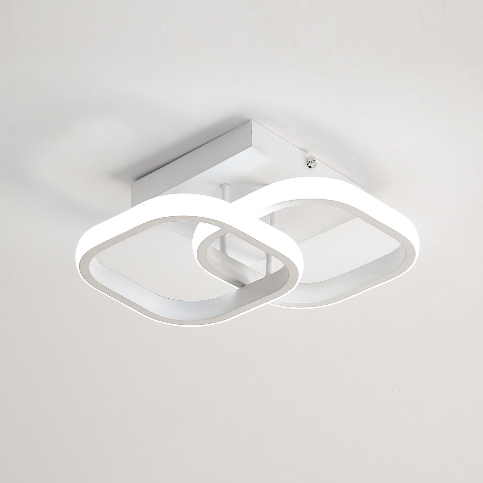 Goeco LED Deckenleuchte LED Quadratische Leuchte, günstig online kaufen