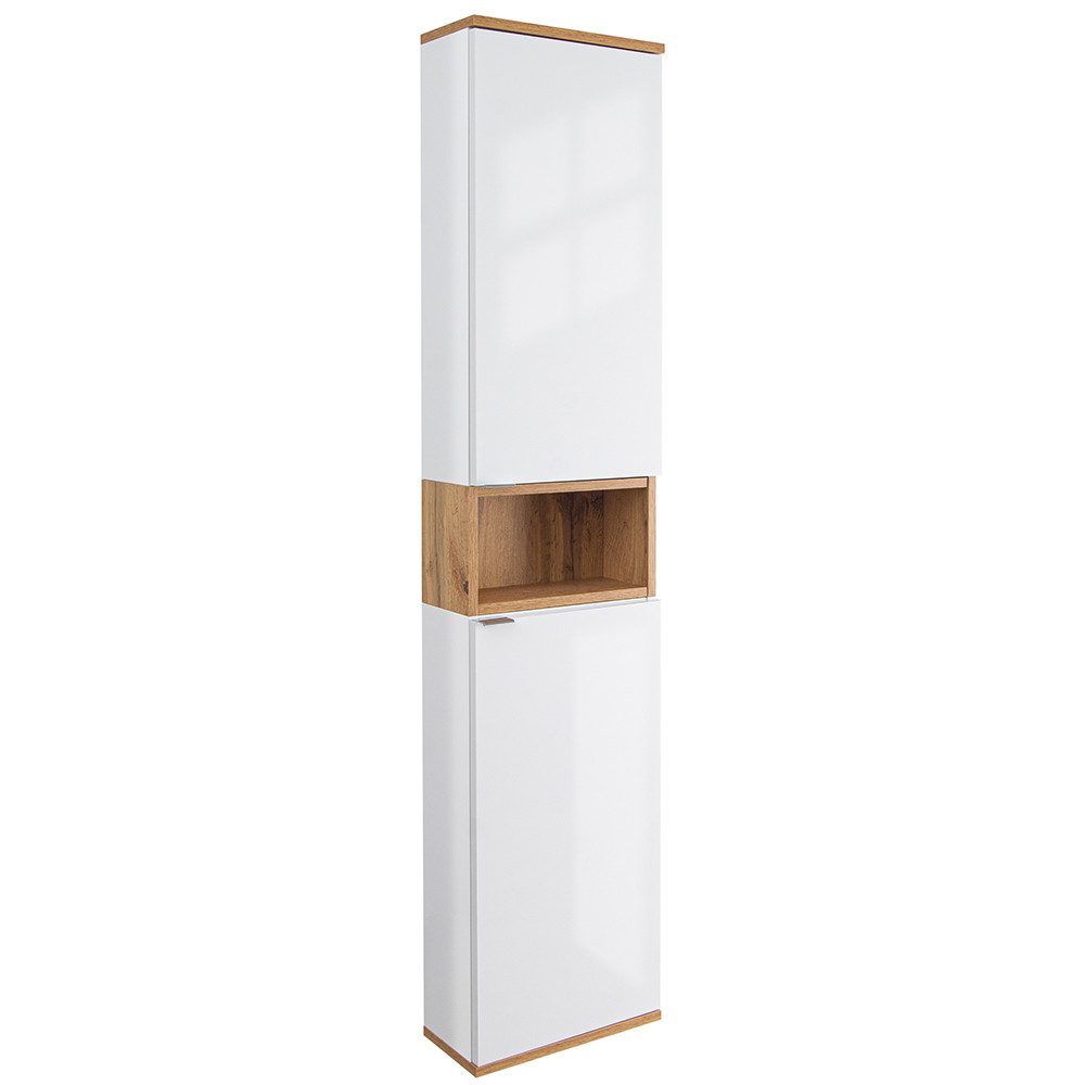 Lomadox Hochschrank NERVI-147 Badezimmerschrank 35 cm günstig online kaufen