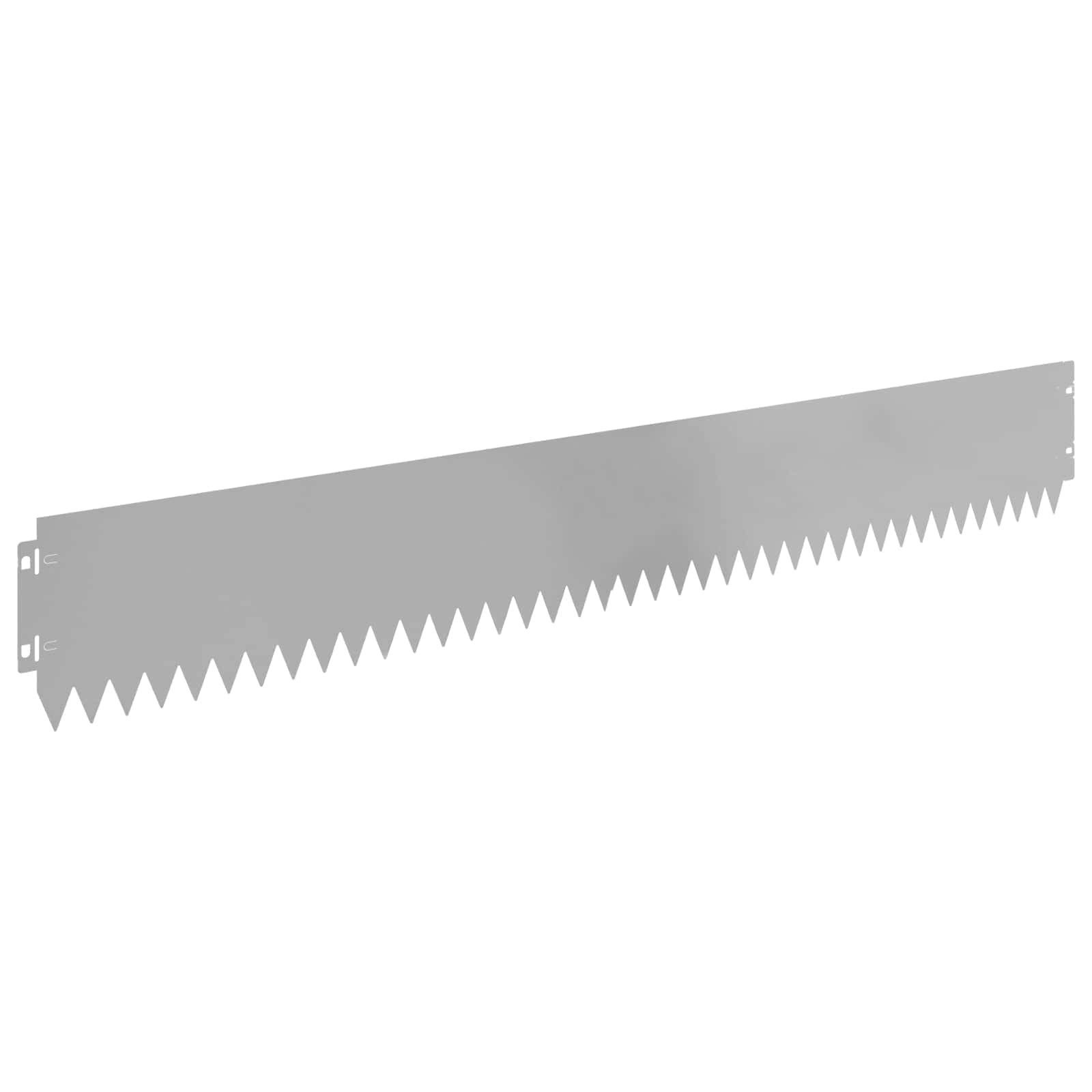 Beetumrandung Raseneinfassung 10 pcs 103 x 15 cm Stahl Silber