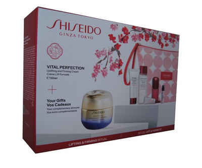 SHISEIDO Gesichtspflege-Set Shiseido Vital Perfection Uplifting and Firming Cream 50ml. - Set, 1-tlg.