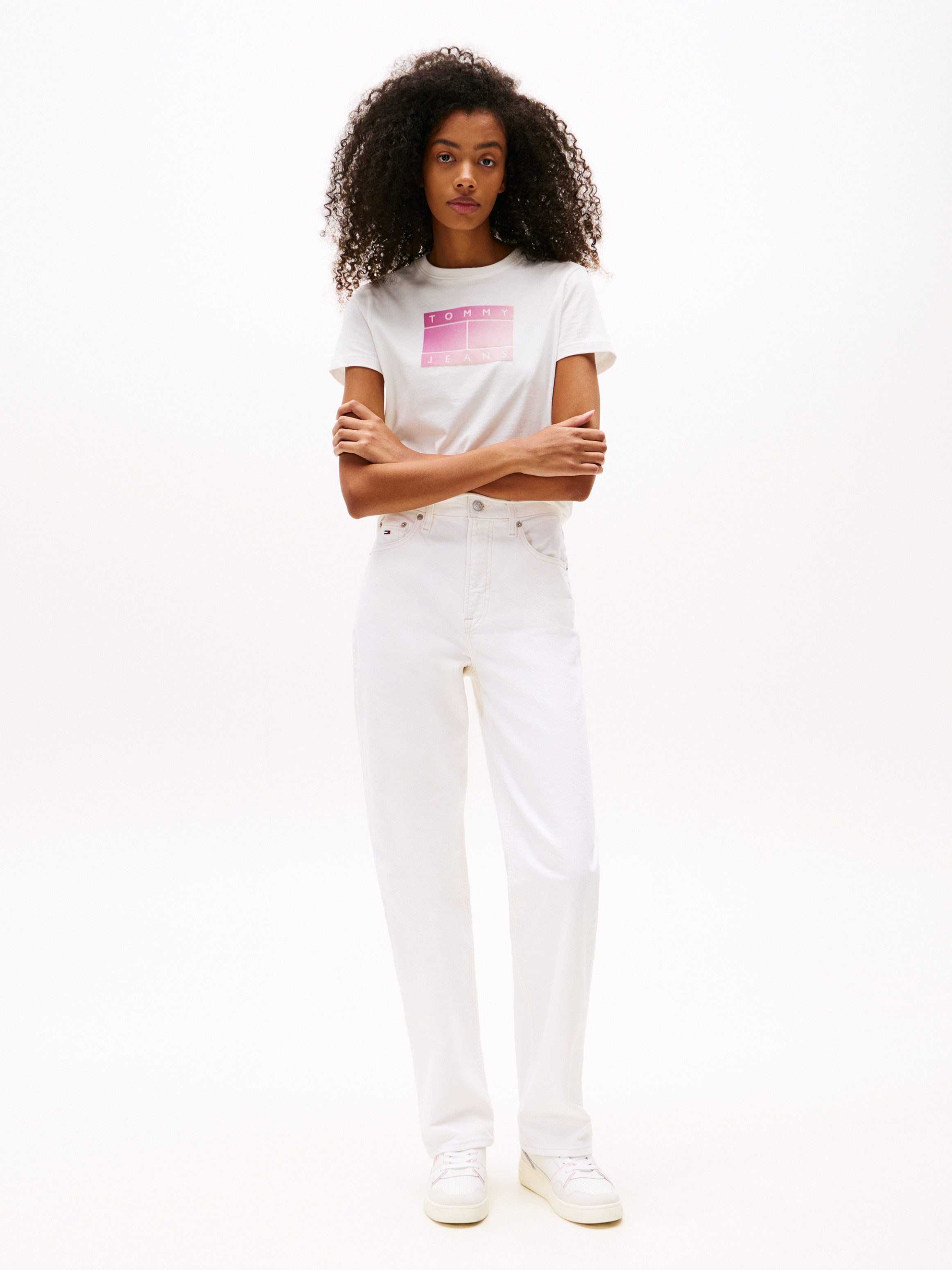 Tommy Jeans Kurzarmshirt TJW REG GRADIENT günstig online kaufen