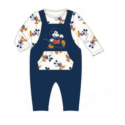 EplusM Shirt & Hose Baby Set Langarm- Shirt mit Hose "Mickey in Schwung" (Set, 2-tlg)