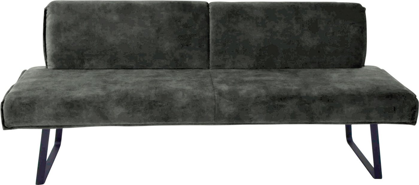 K+W Komfort & Wohnen Sitzbank »Deseo II«, gepolstert mit Rückenneigungsverstellung, wahlweise in 173 oder 196 cm Breite in Velours oder Leder-HomeTrends