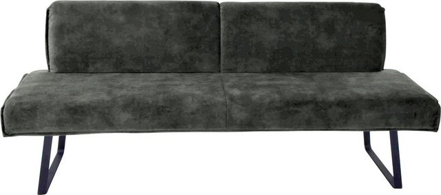 K+W Komfort & Wohnen Sitzbank »Deseo II«, gepolstert mit Rückenneigungsverstellung, wahlweise in 173 oder 196 cm Breite in Velours oder Leder-Otto
