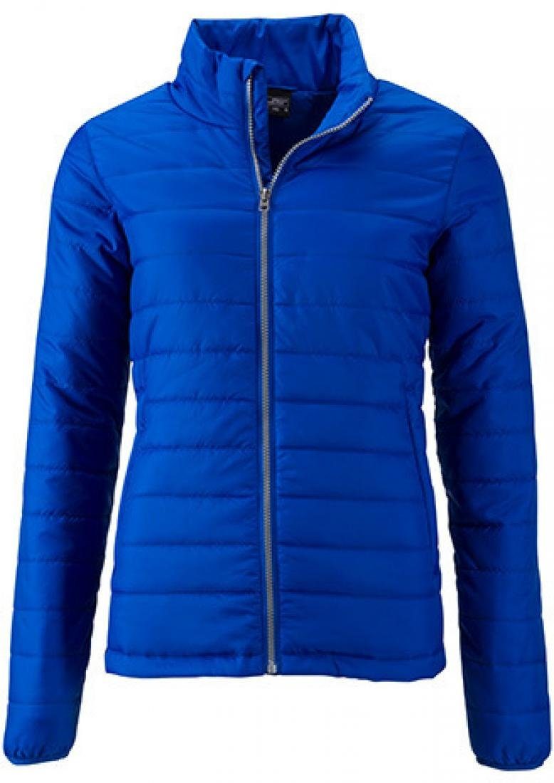 James & Nicholson Outdoorjacke Ladies` Padded Jacket / Taillierter Schnitt