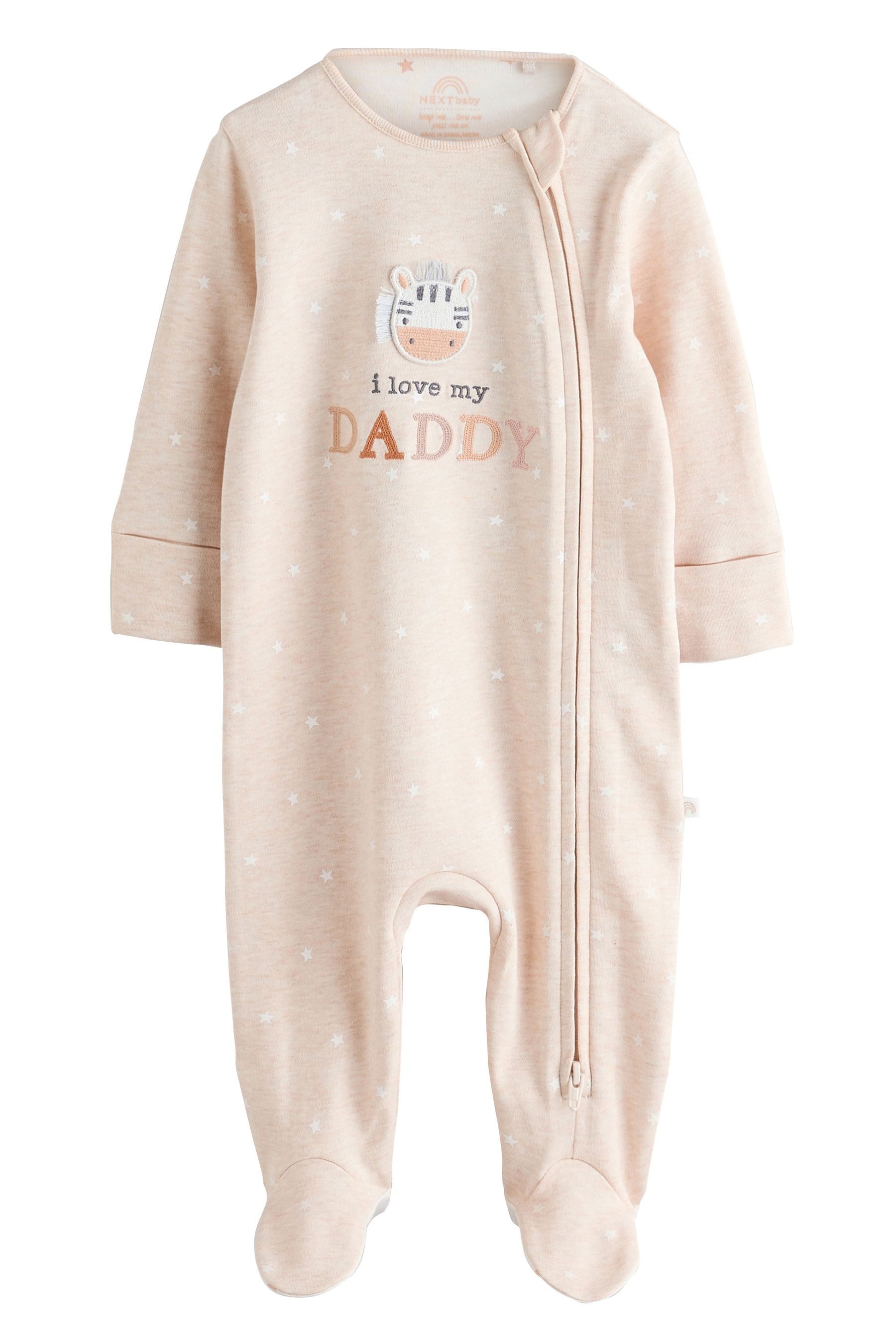 Next Schlafoverall Babyschlafanzug mit Zweiwege-RV, I Love My Mummy (1-tlg)