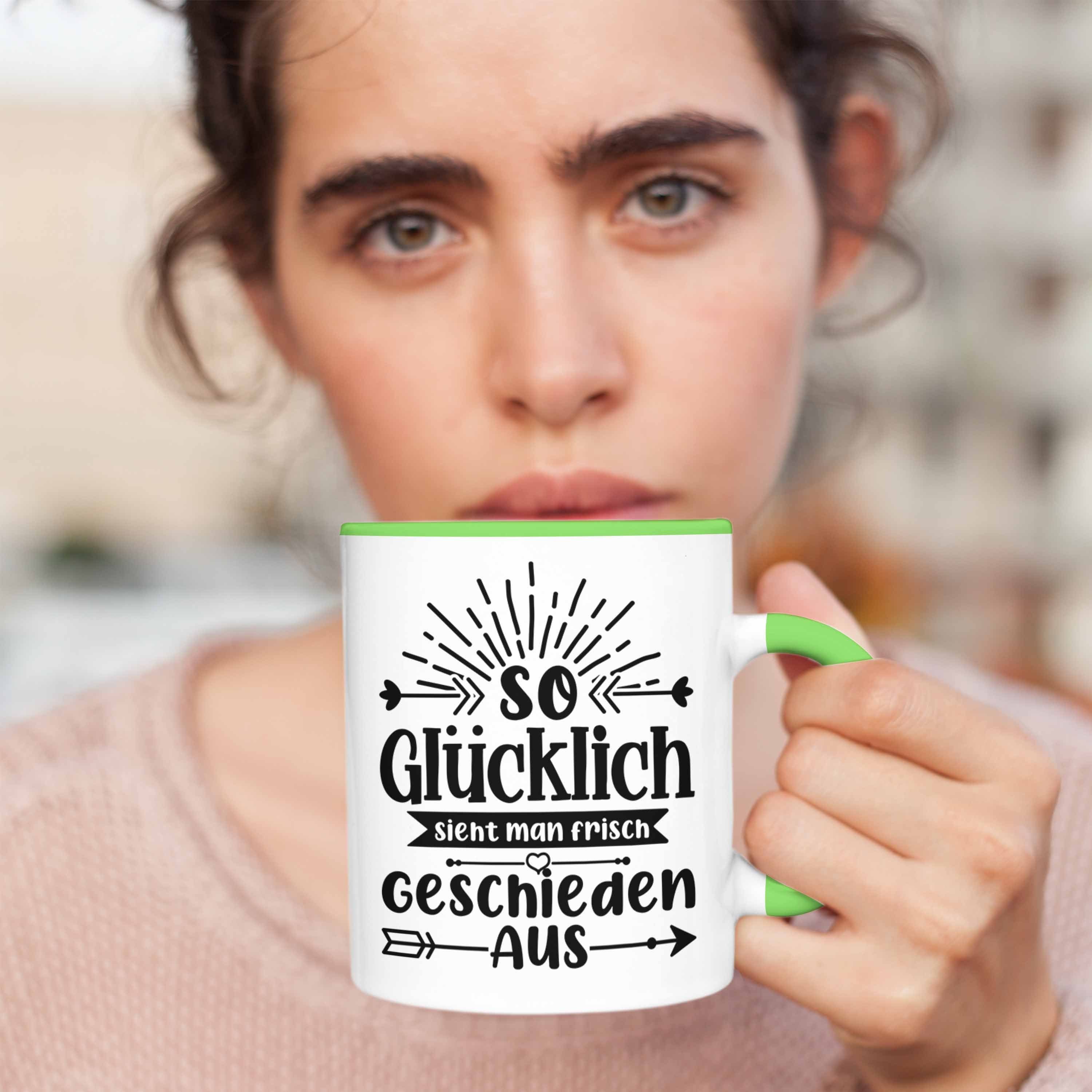 Scheidung Tasse Grün Scheidung Lustig Tasse - Trendation Trendation Geschenkidee