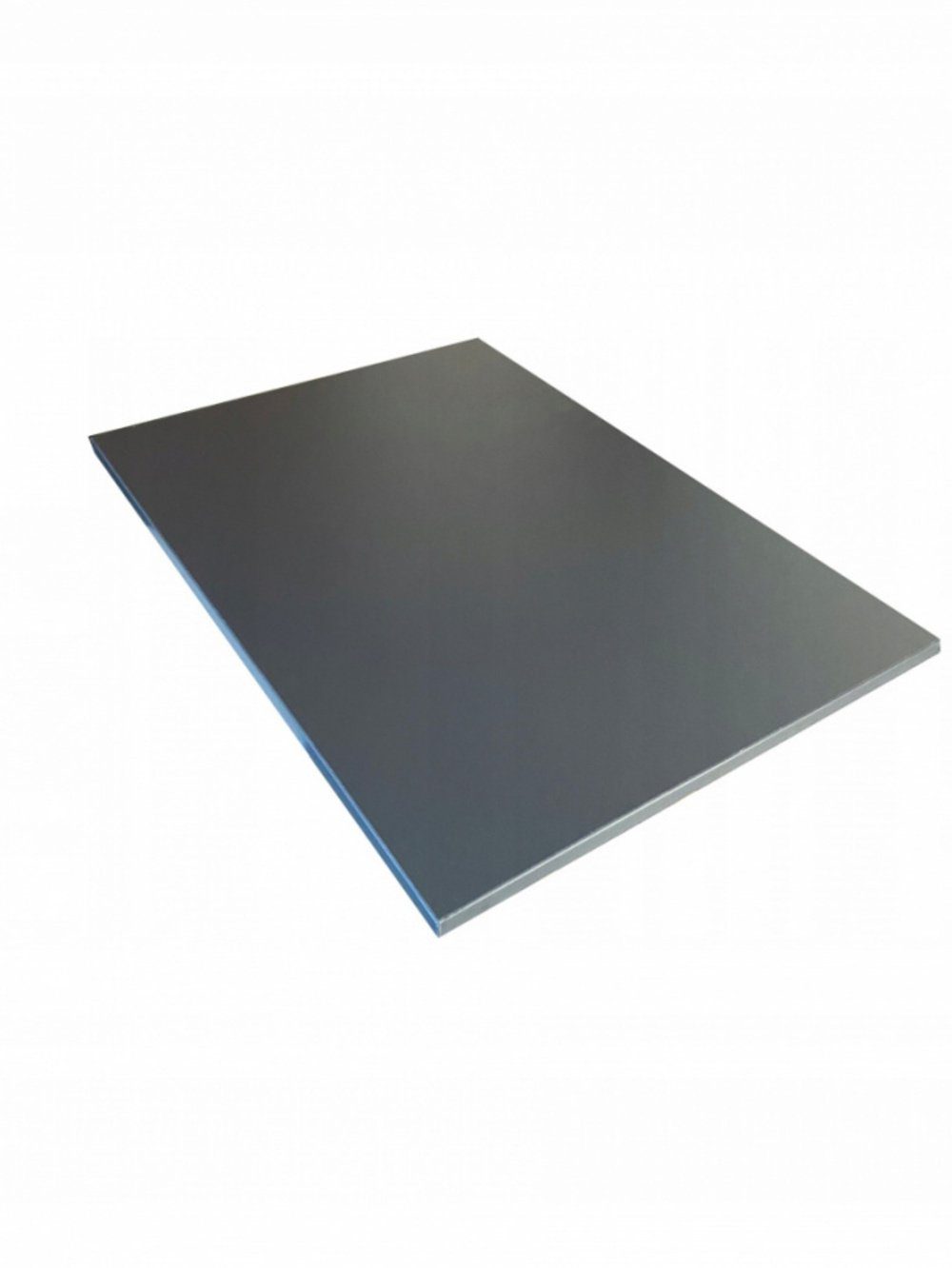 AKKE Tischplatte, Tischplatte 18mm Kantenumleimung:2mm-PVC Anthrazit