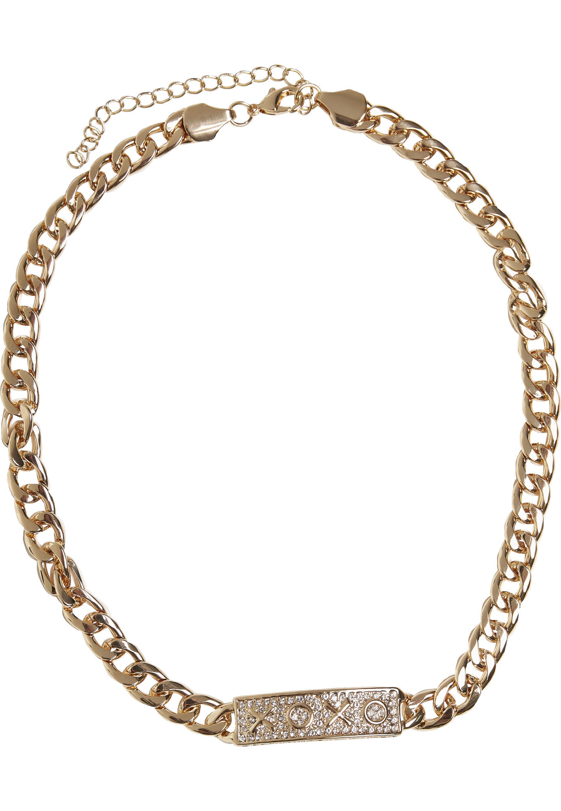Edelstahlkette Urban Classics Unisex XOXO Necklace