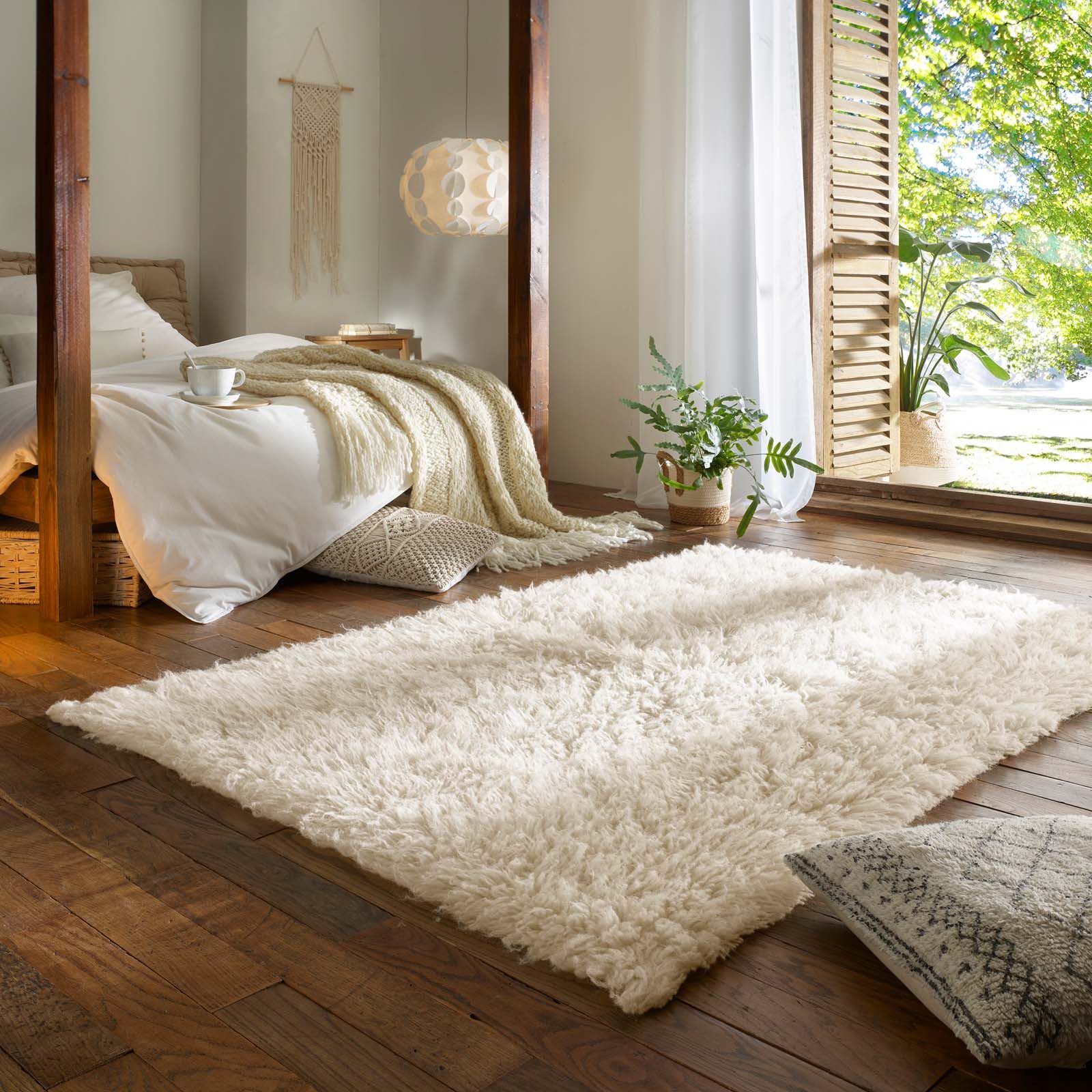 TaraCarpet Flokati-Teppich TaraCarpet Flokati Diana aus Schurwolle, rechtec günstig online kaufen