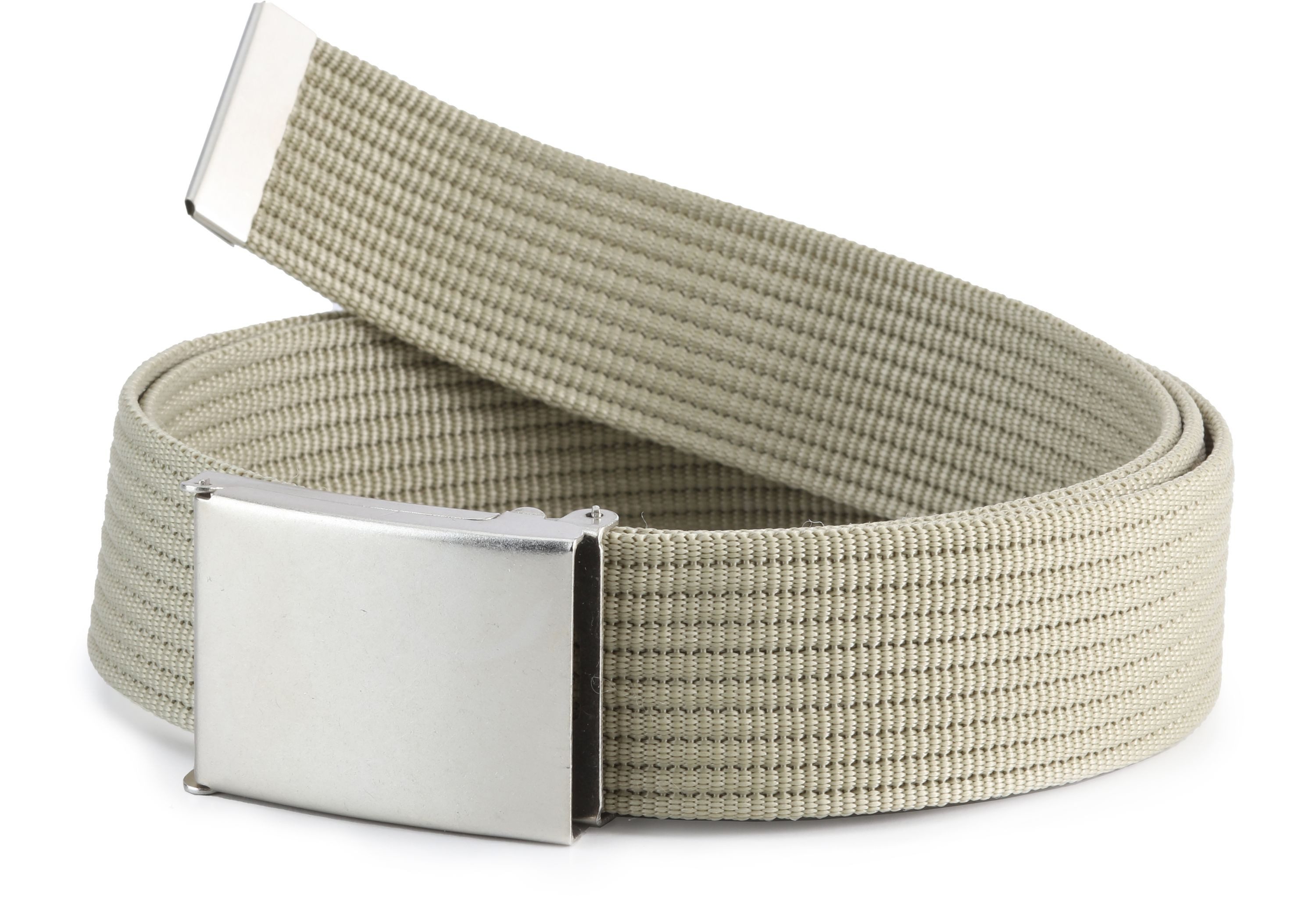 Ladeheid Stoffgürtel Herren Gürtel männlich Stoffgürtel Sackleinen P90 (1-St)
