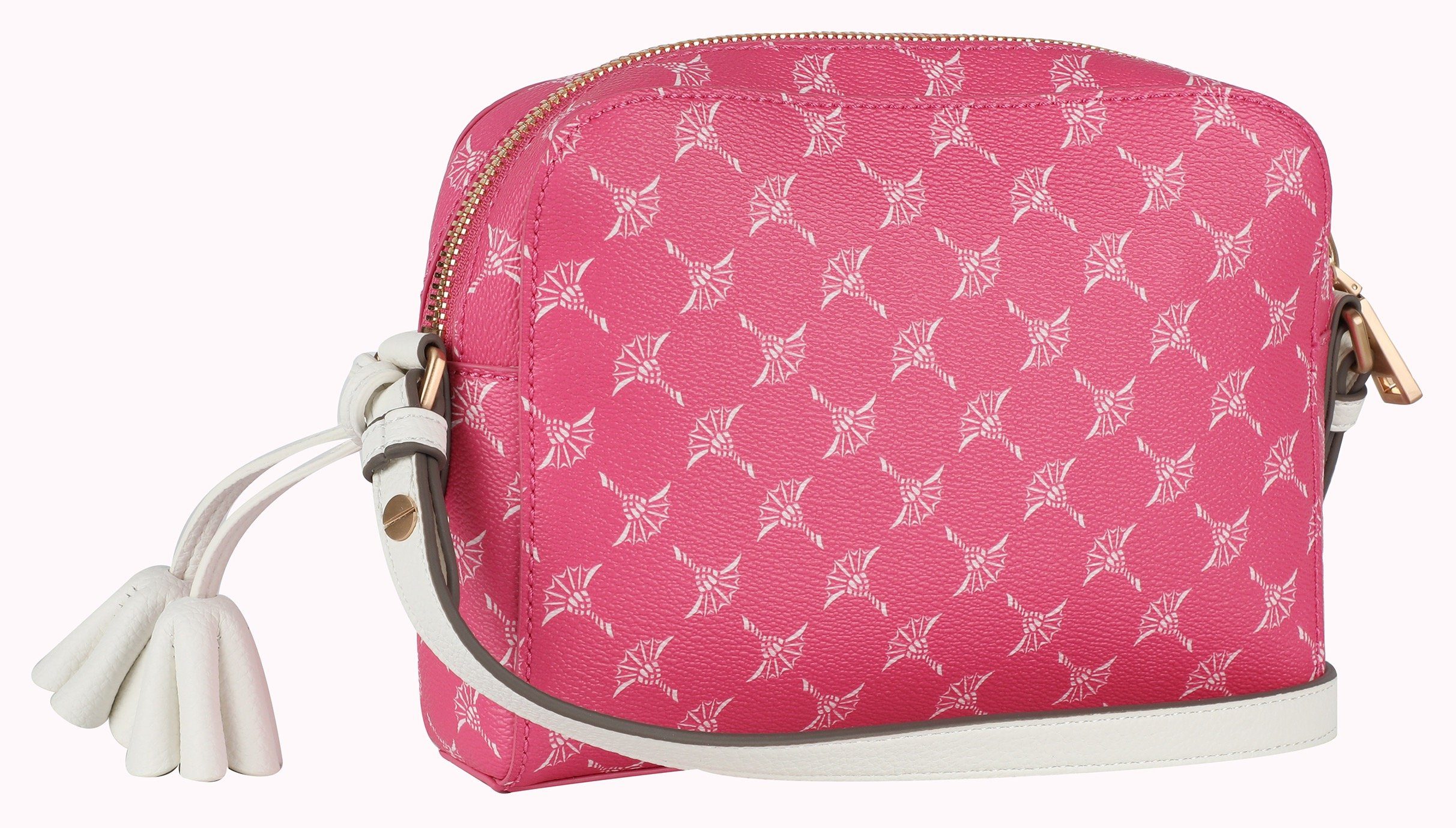 Joop! Umhängetasche cortina 1.0 cloe shoulderbag mit pink Allover-Kornblumen-Druck shz