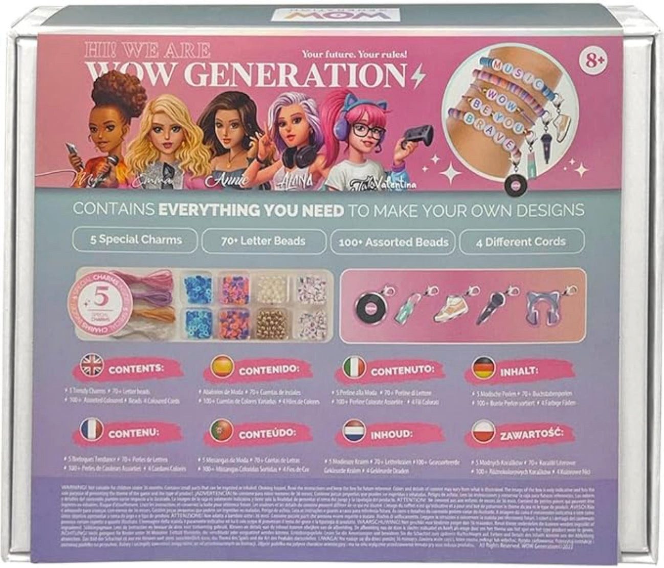 Kids Euroswan Spiel WOW GENERATION Deluxe Armband Set - Einzigartig & Kreativ