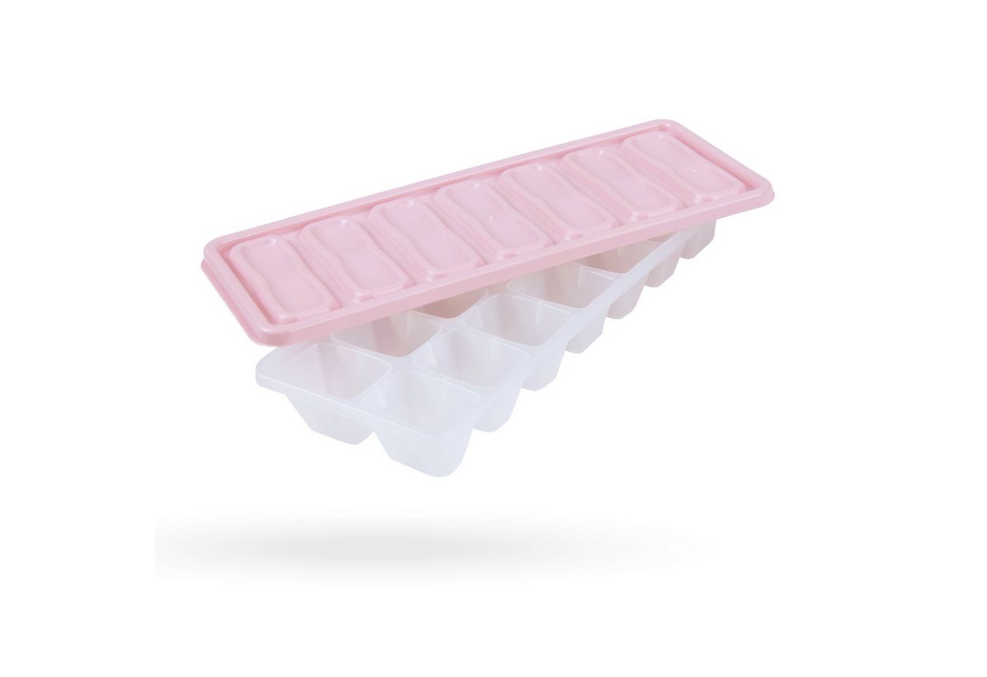Bestlivings Frischhaltedose Set, Eiswürfelform mit Deckel, Eiswürfelbox für Gefrierschrank, Cocktail, Whisky, Wasser, Limo