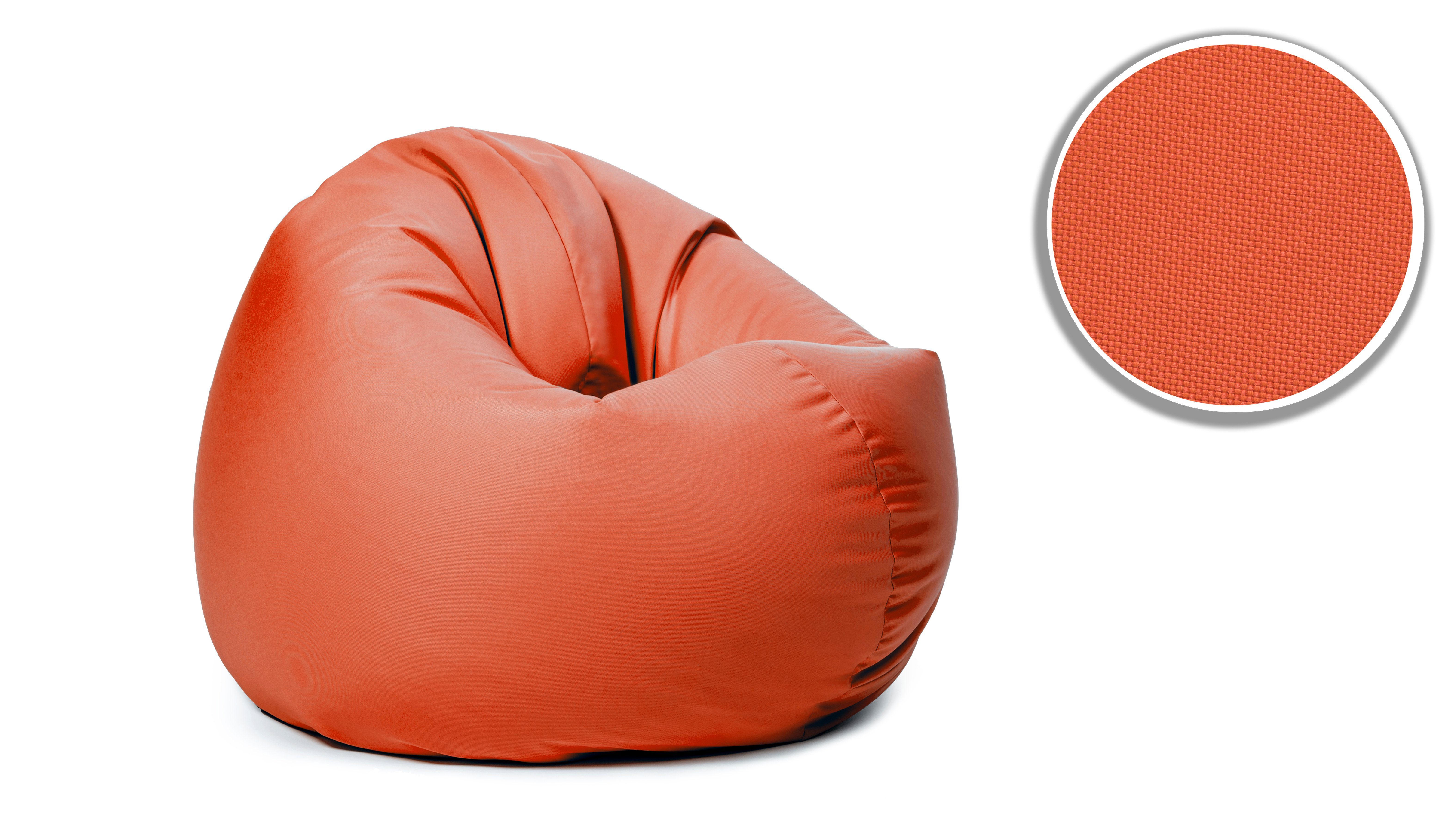 für Orange mit Styropor Füllung Erwachsene Kinder Indoor Outdoor & Sitzsack sunnypillow und