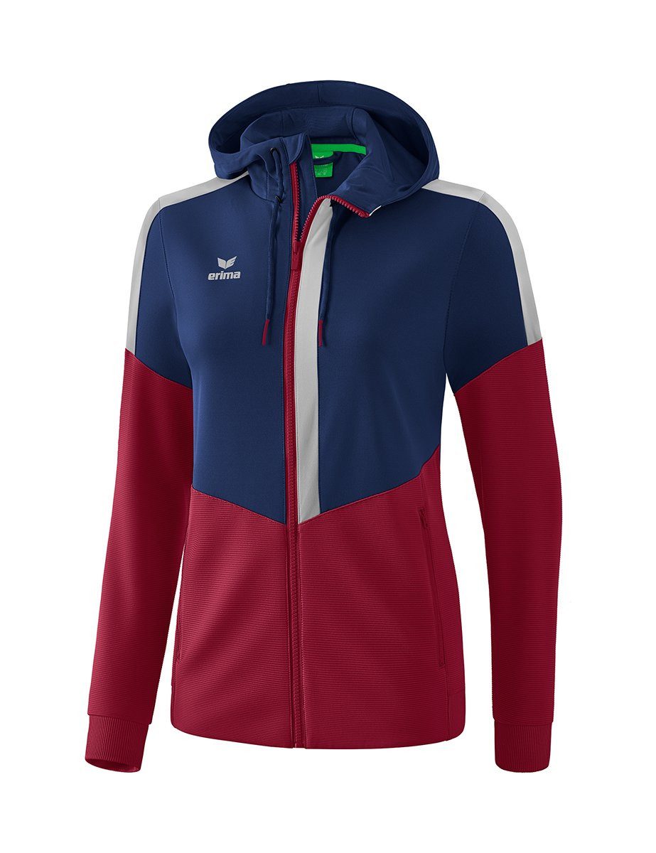 Erima Trainingsjacke Squad navyblau/bordeaux Damen günstig online kaufen