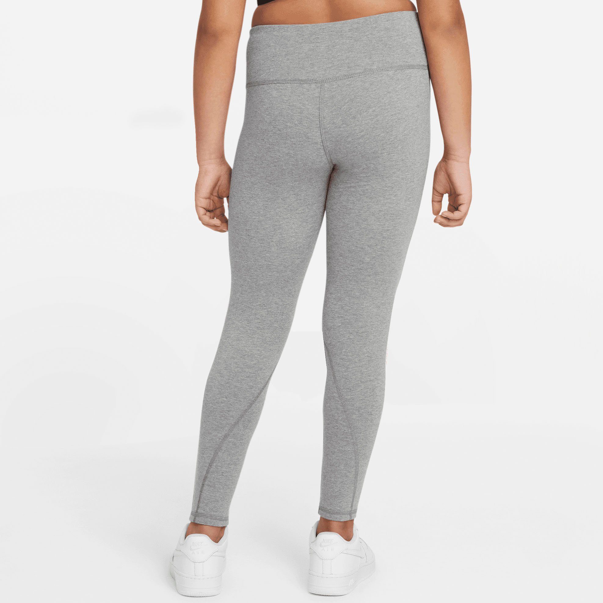 - Nike KIDS' für (GIRLS) FAVORITES BIG Sportswear heath Kinder carbon LEGGINGS HIGH-WAISTED Leggings