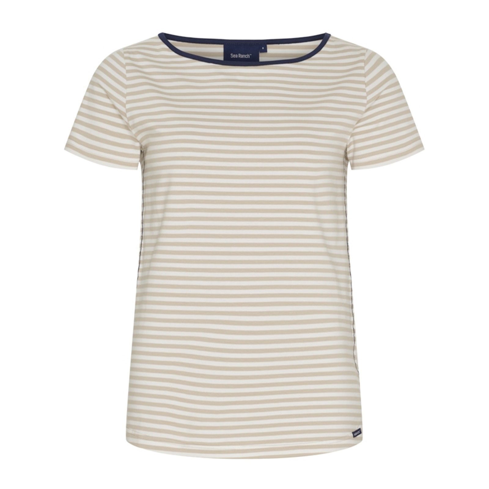 Sea Ranch T-Shirt Luella Damen Kurzarm-Shirt Luella mit Streifen - Gestreiftes T-Shirt Rundhals