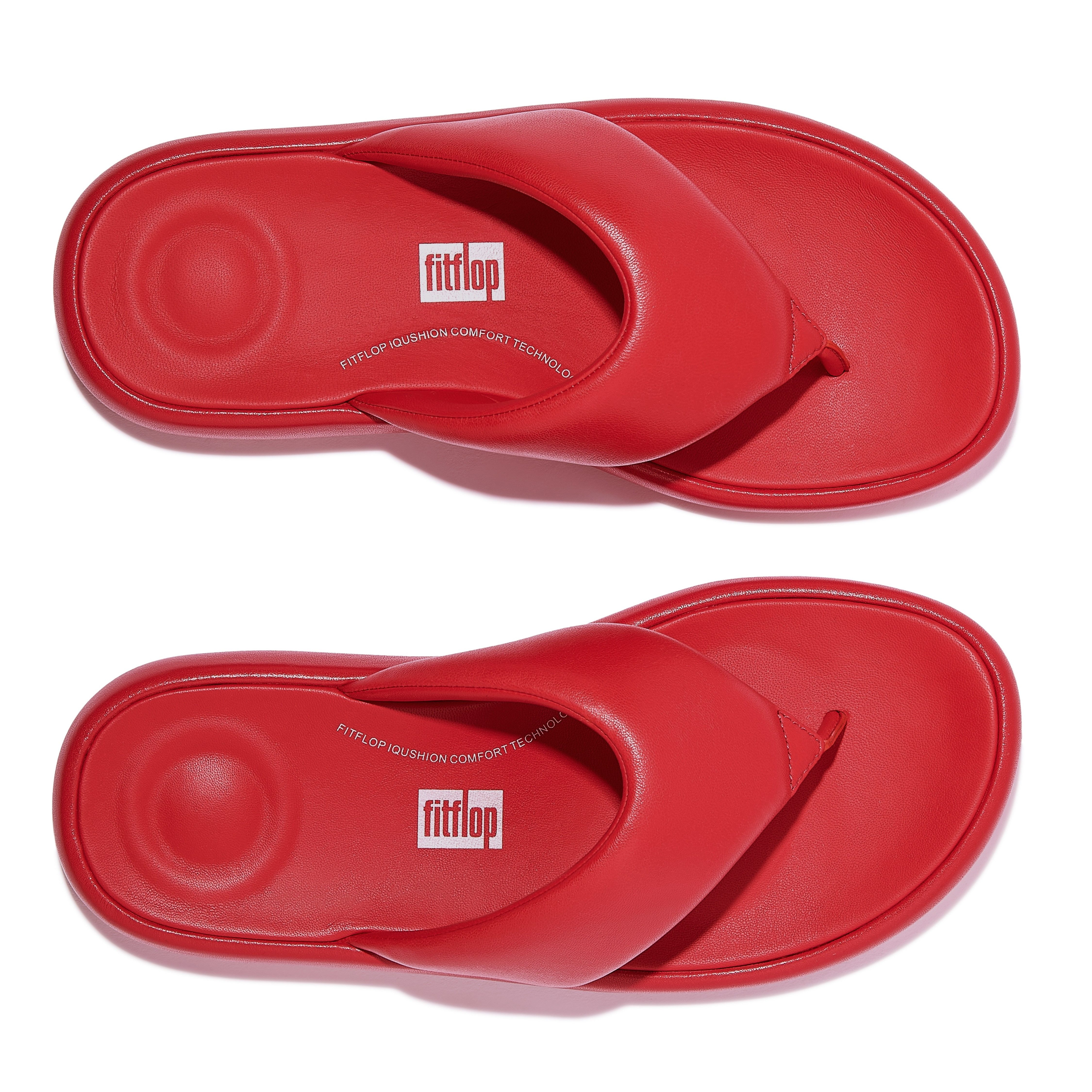 Fitflop iQUSHION D-LUXE Zehentrenner, Flats, Slides, Sandale mit weichem Ze günstig online kaufen