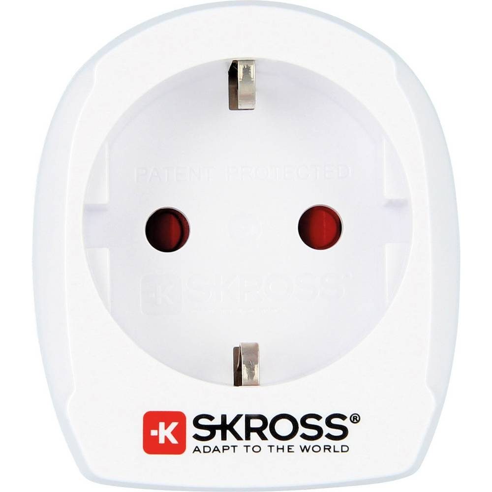 SKROSS Reiseadapter EU to Denmark 1.500232-E Reiseadapter