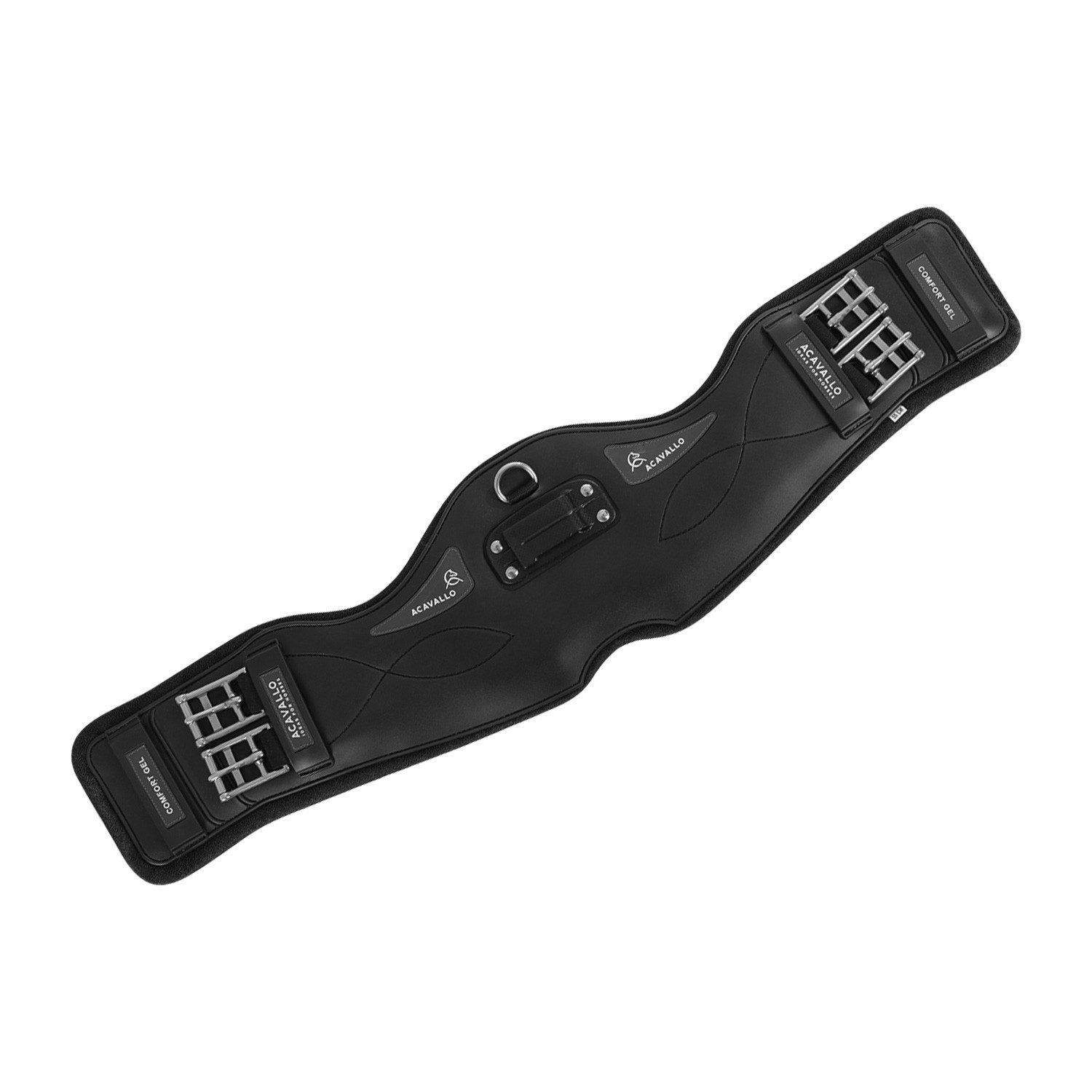 Acavallo Sattelgurte Acavallo Kurzgurt PVC mit Gel