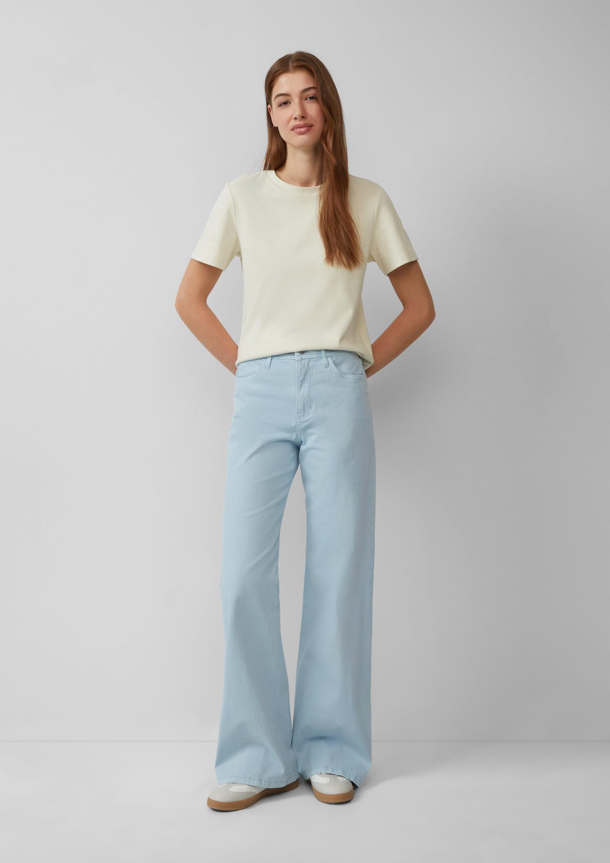s.Oliver Weite Jeans Jeans-Hose SURI Jeans Suri / Regular Fit / High Rise / günstig online kaufen