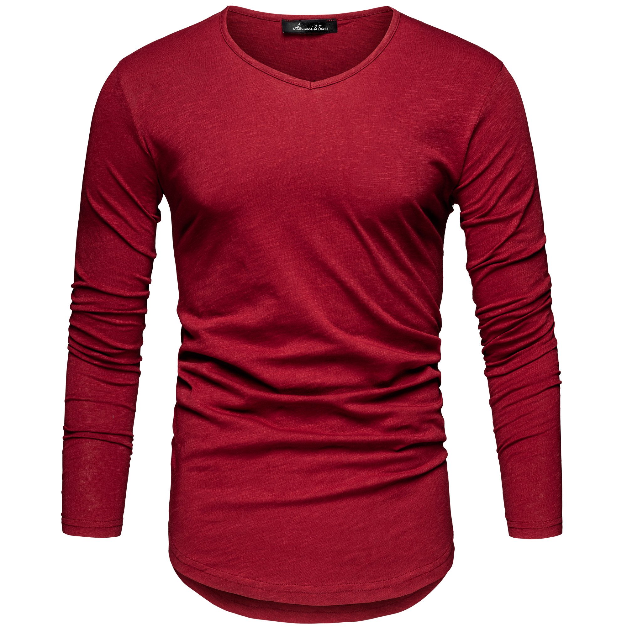 Amaci&Sons T-Shirt OXNARD Langarmshirt günstig online kaufen