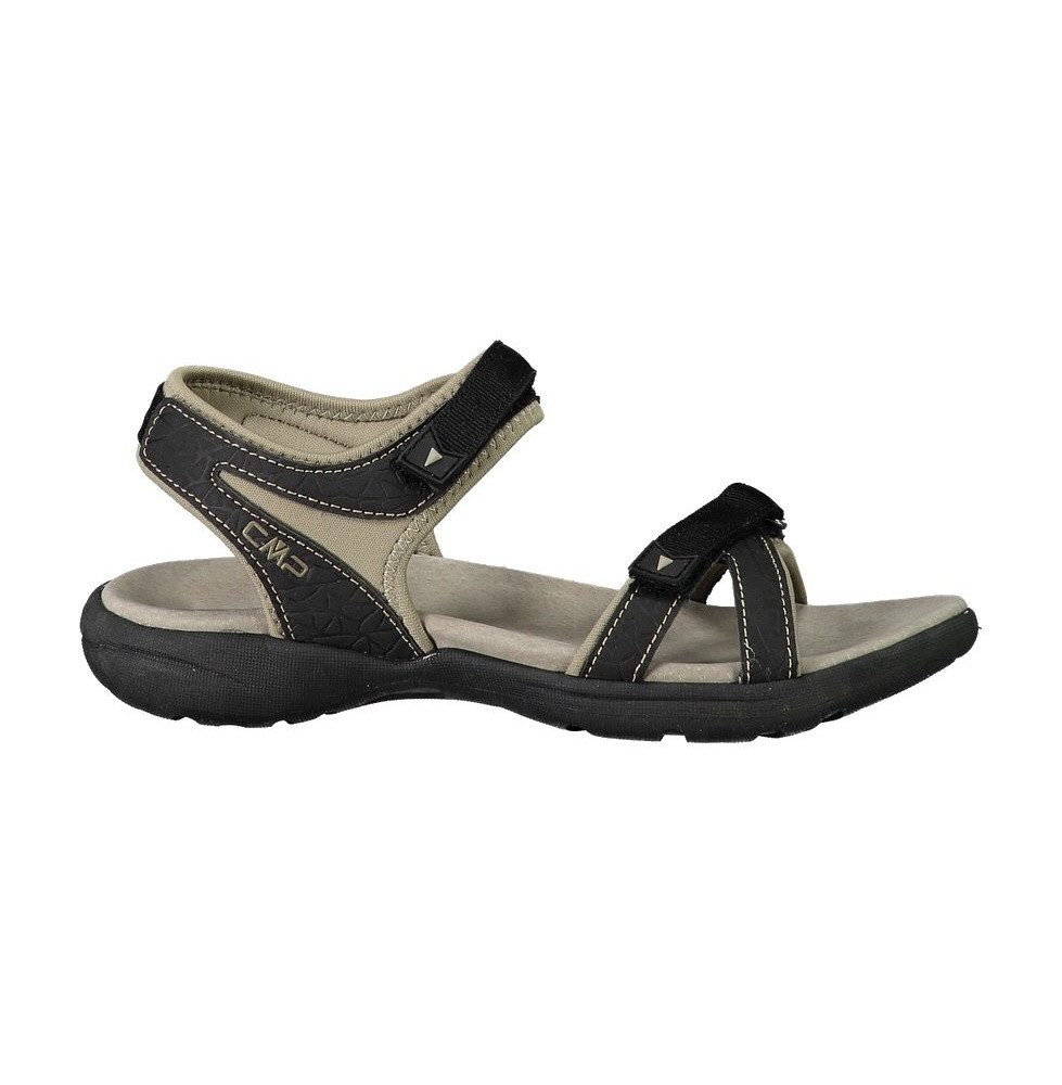 CMP Adib (leichte Sohle) schwarz/sandbraun Damen Sandale günstig online kaufen