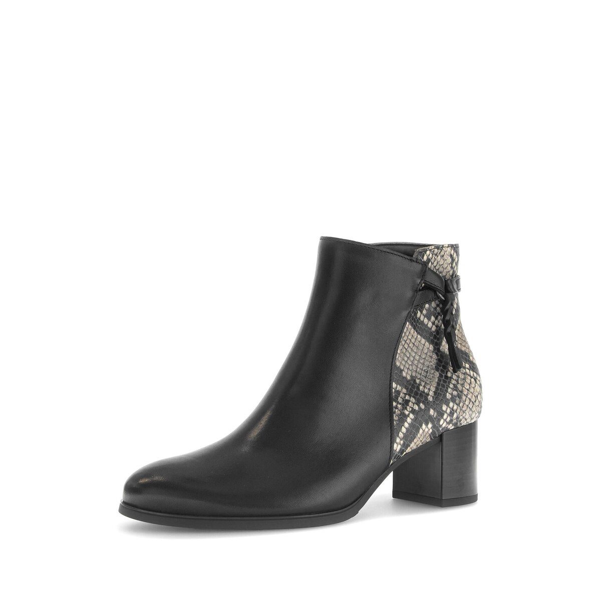 Gabor Elegante Stiefelette Materialmix Leder Stiefelette günstig online kaufen