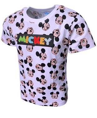 Disney Mickey Mouse T-Shirt Micky Maus Jungen Kurzarmshirt Gr. 98 - 128 cm