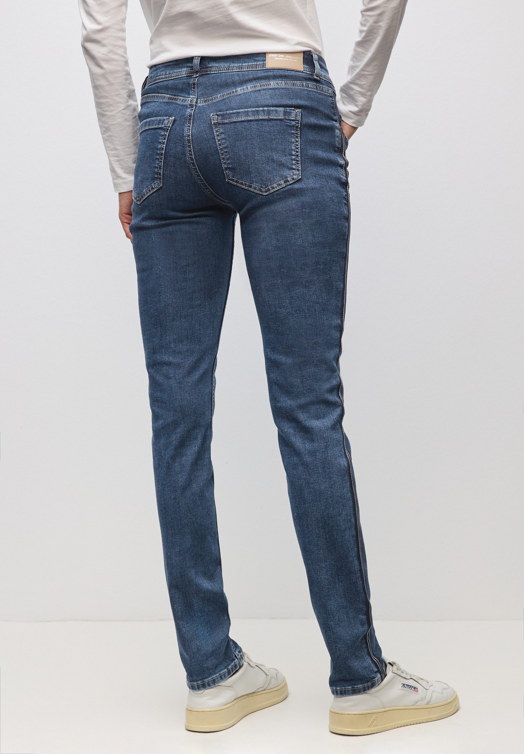 STREET ONE Slim-fit-Jeans 5-Pocket-Style