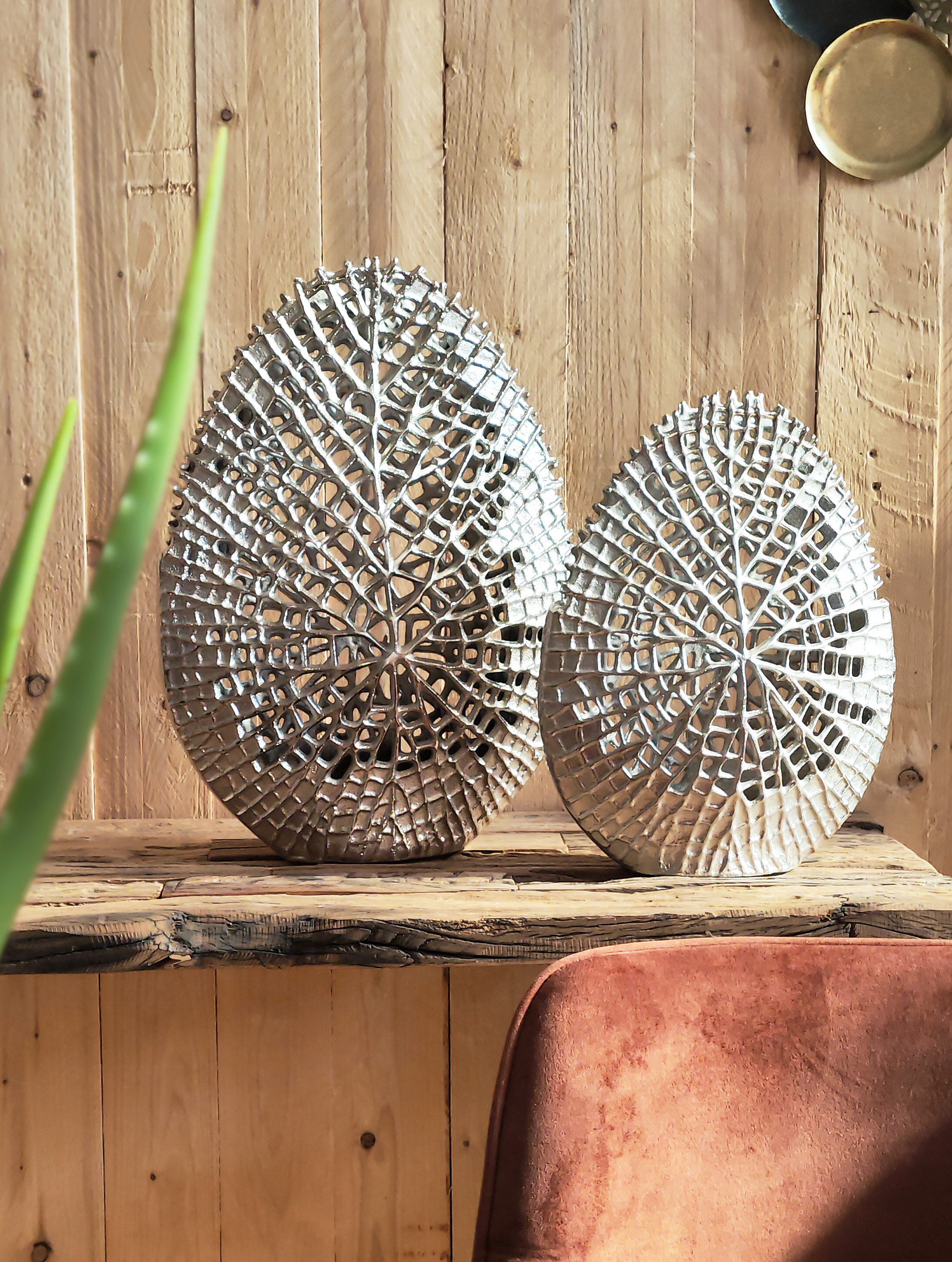 MichaelNoll Dekovase Vase Blumenvase für Kunstblumen Designervase Dekovase 34,5 oder 44 cm