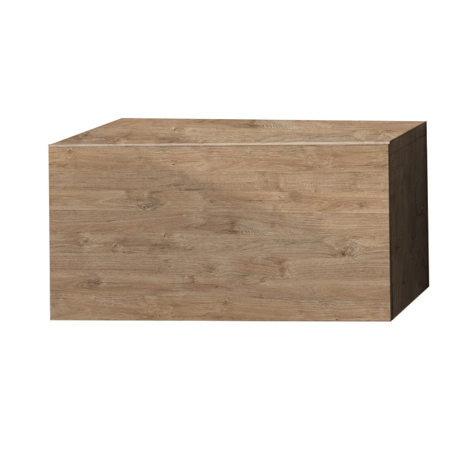 BMG Möbel Nachtschrank Faro 1 (Nachtkonsole) griffloses Design, wandhängend mit Schublade