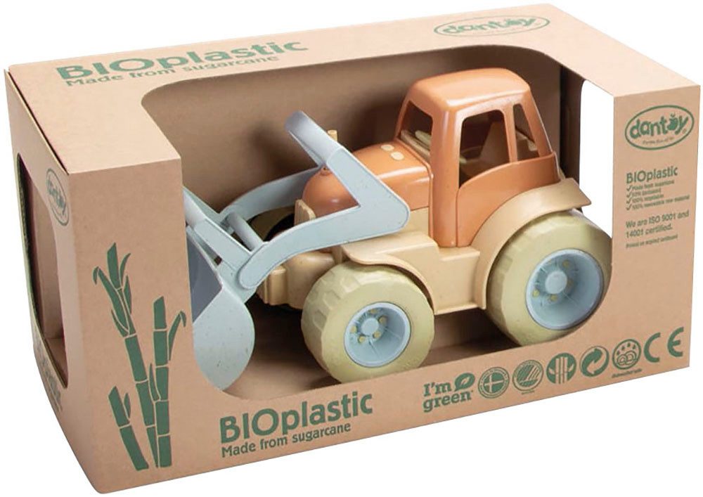 dantoy Spielzeug-Traktor Bio Traktor mit Lader, günstig online kaufen