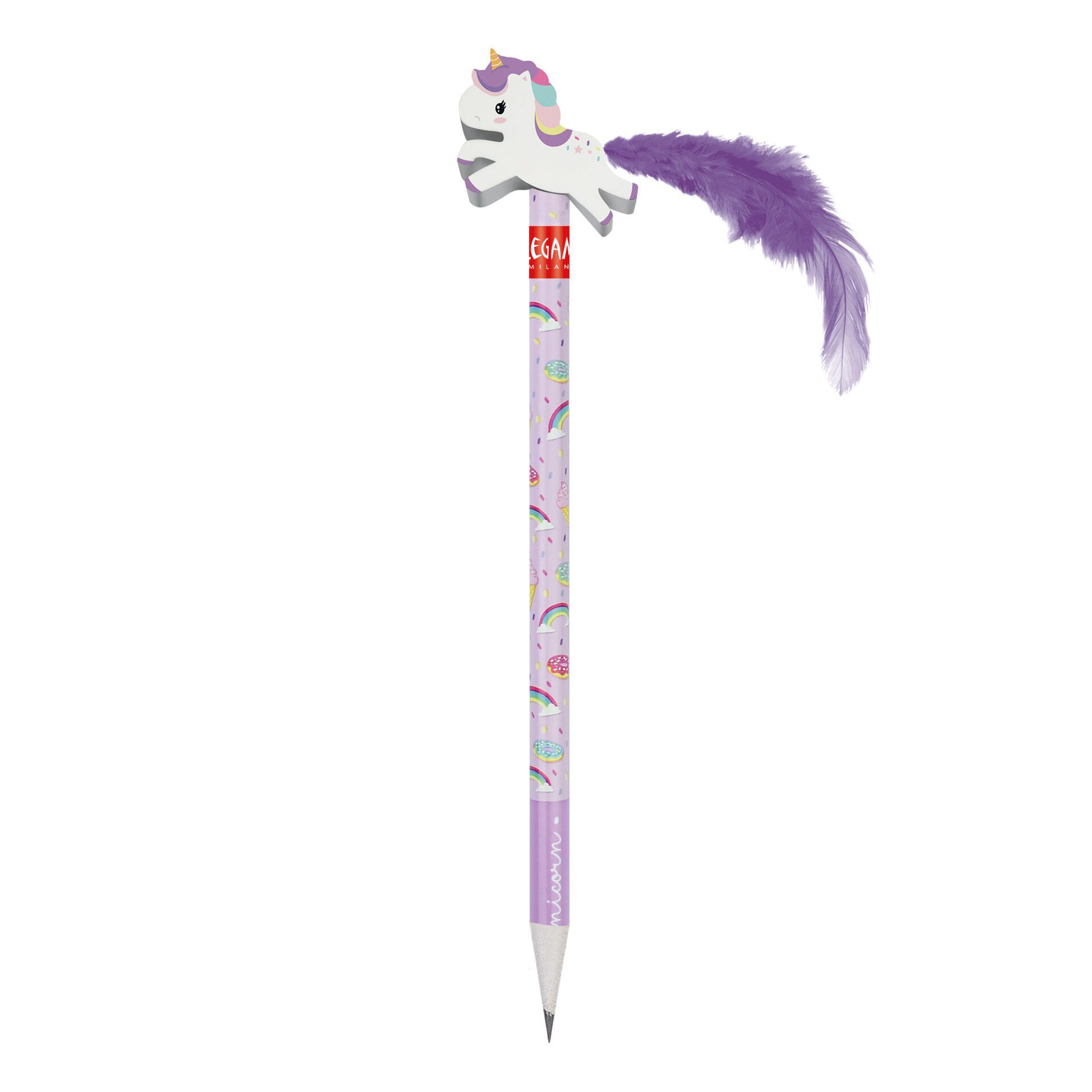 Legami Bleistift LEGAMI Bleistift mit Radiergummi UNICORN