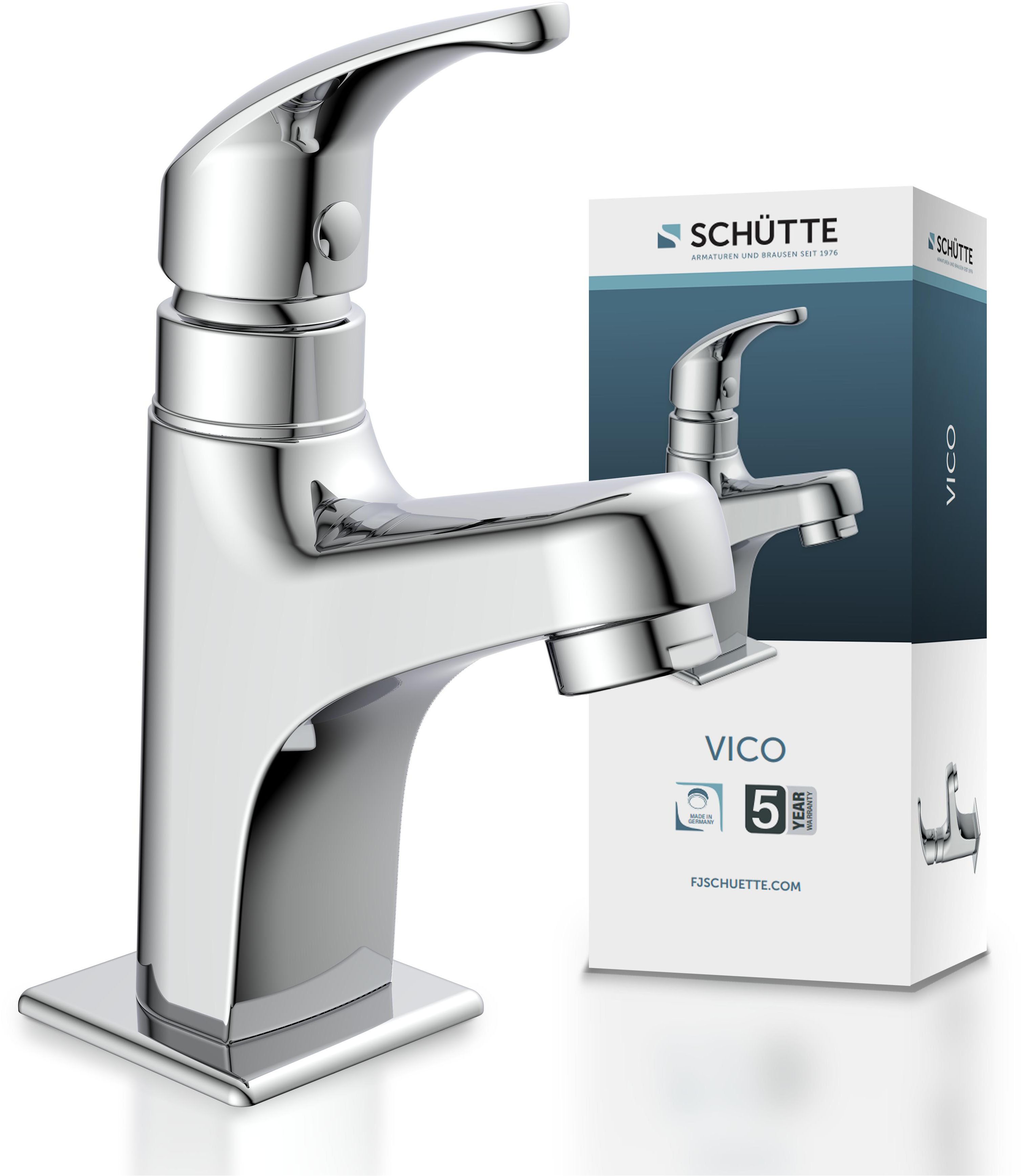 Schütte Waschtischarmatur Vico - Kaltwasser, Chrom günstig online kaufen