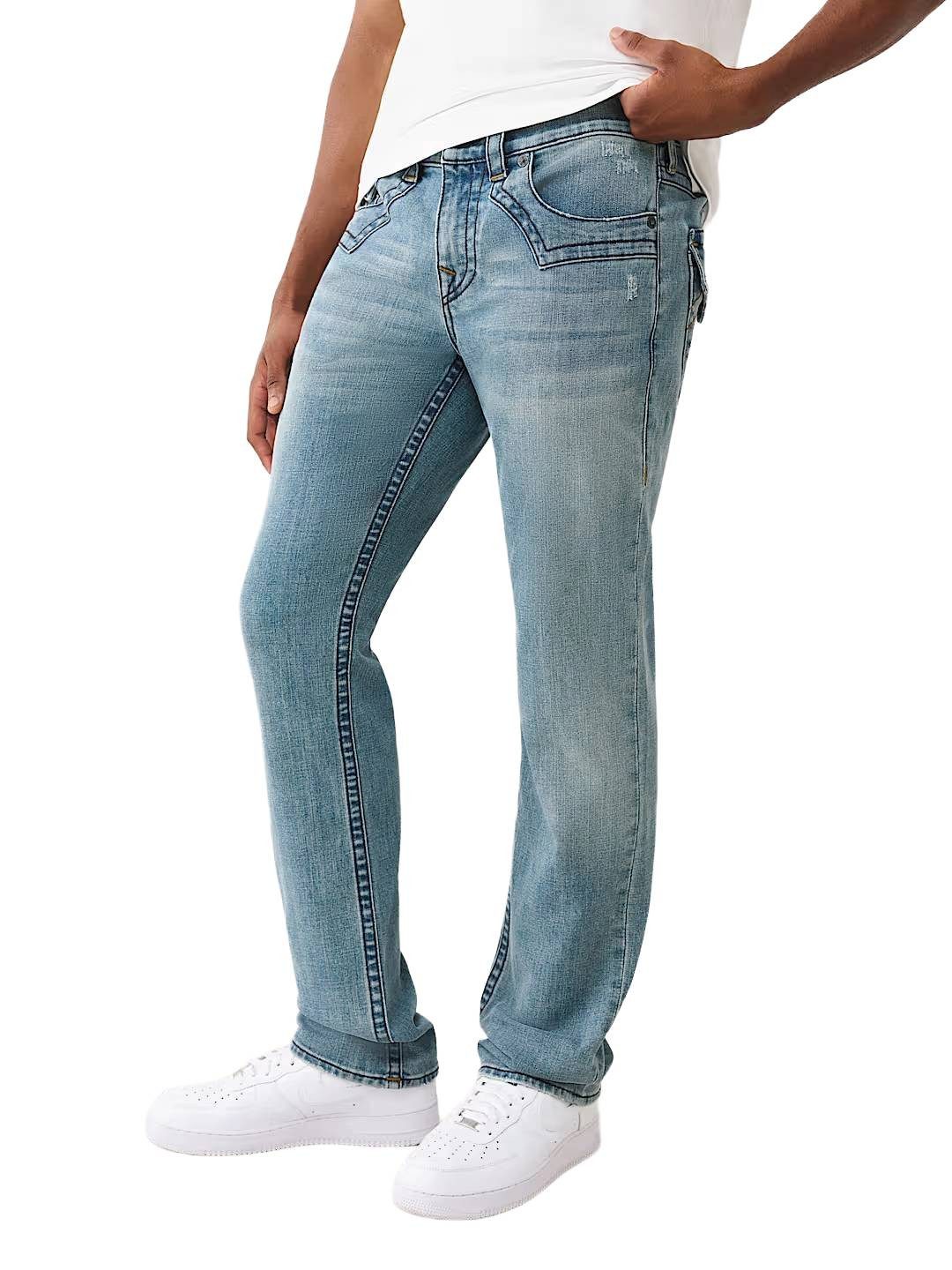 True Religion Straight-Jeans Jeans True Religion Ricky SN Jimmy 5-Pocket-Jeans