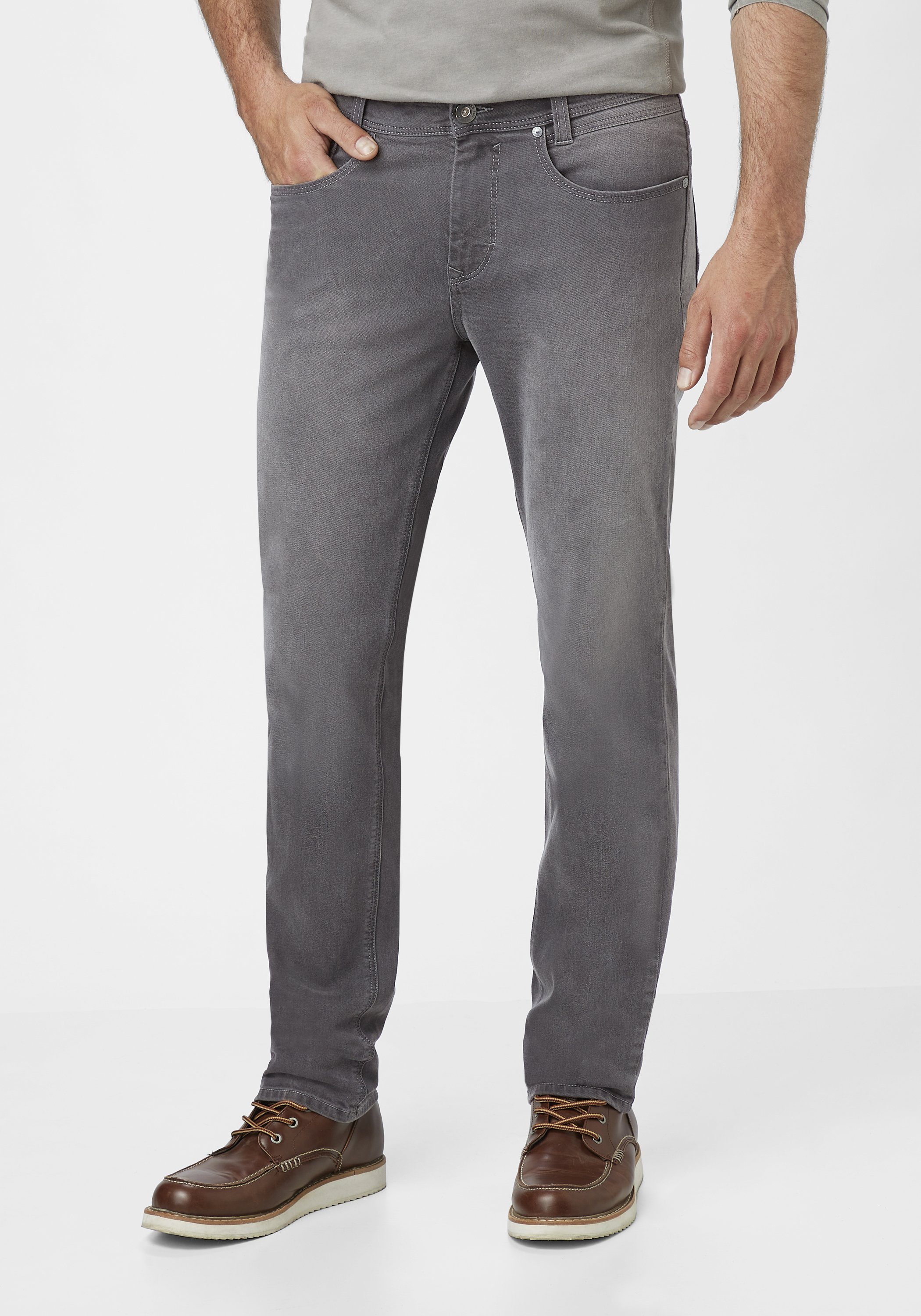 Paddock's Slim-fit-Jeans PIPE 5-Pocket Jeans mit Motion & Comfort Stretch