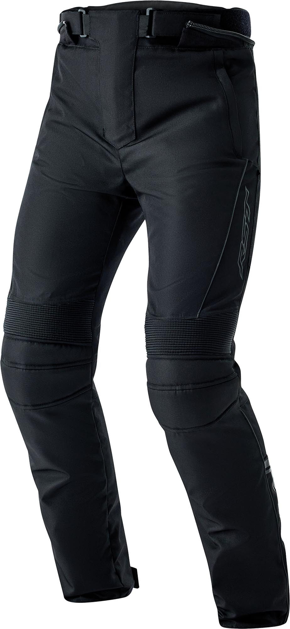 RST Motorradhose S1 D3O wasserdichte Motorrad Textilhose Verbindungsreißverschluss,Hüftprotektoren enthalten,Knieprotektor