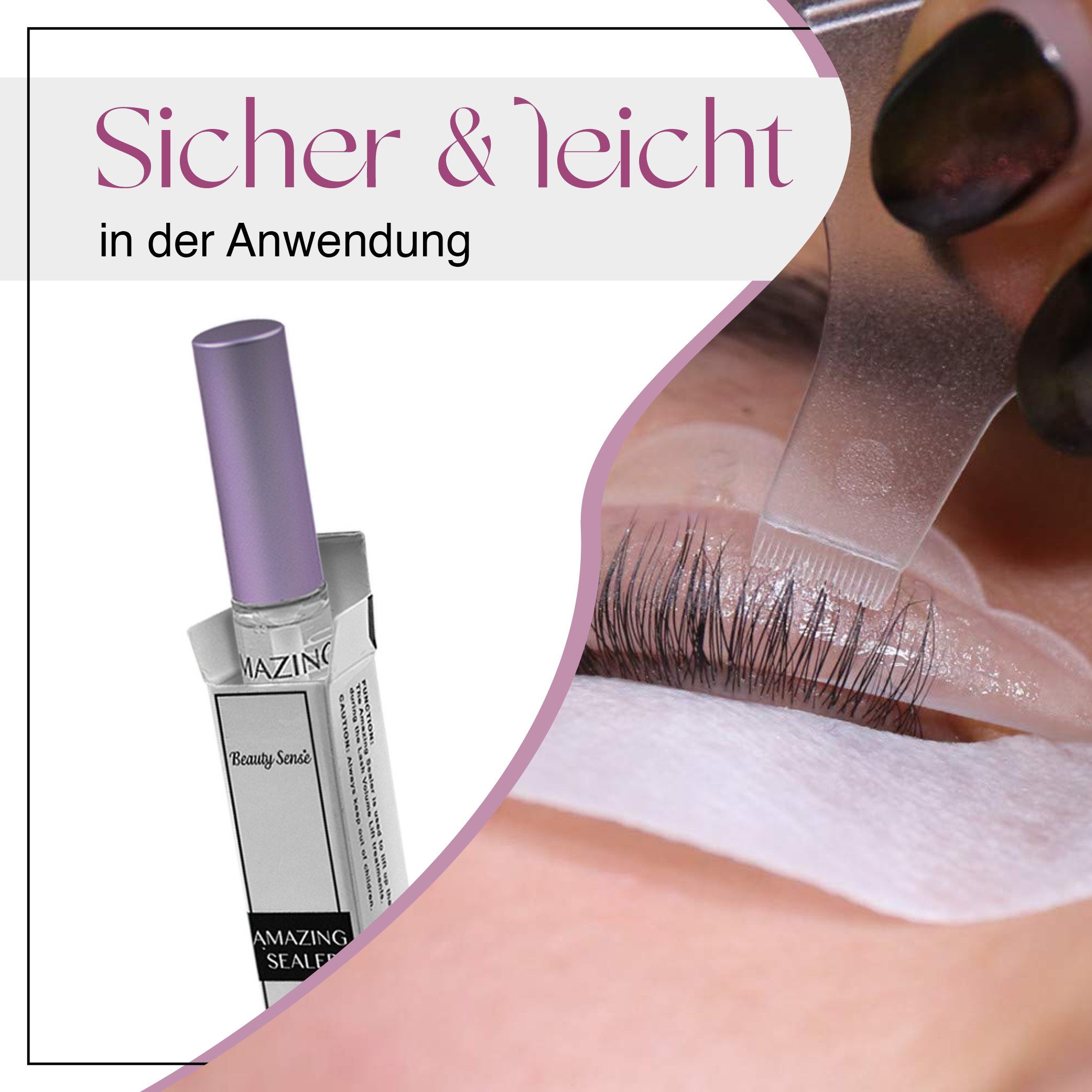 P-Beauty Cosmetic Accessories Wimpernkleber Amazing Sealer für Wimpernlifting Wimpernwelle, Wimpernkleber