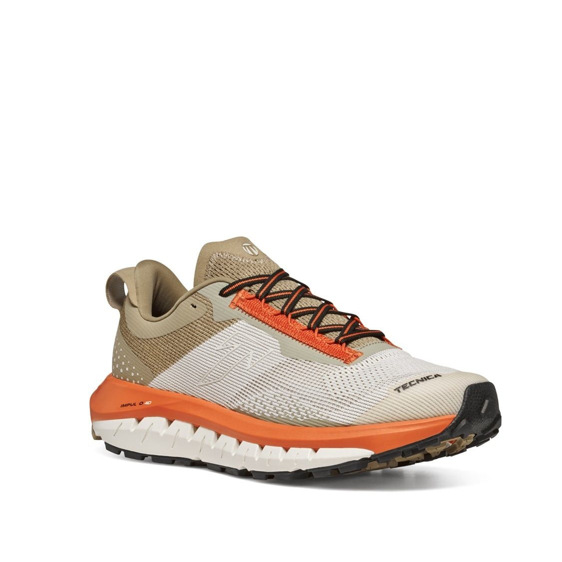 TECNICA Pyrox Hybrid MS (atmungsaktiv) 2026 grau/orange/beige Herren Laufschuh