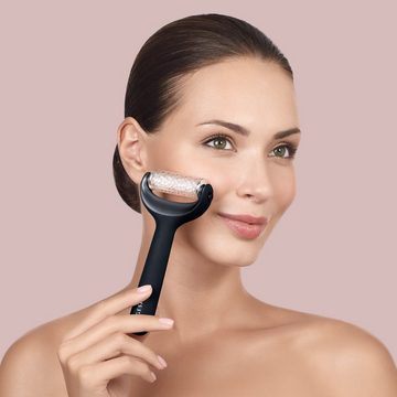 GESKE German Beauty Tech Micro-Needling SmartAppGuided™ MicroNeedle Face & Body Roller 8 in 1, Packung (Gerät & USB-Ladekabel), 4-tlg., Gerät inkl. kostenloser APP (SmartAppGuided Device), Mit der GESKE App erhältst Du deine personalisierte Hautpflegeroutine.