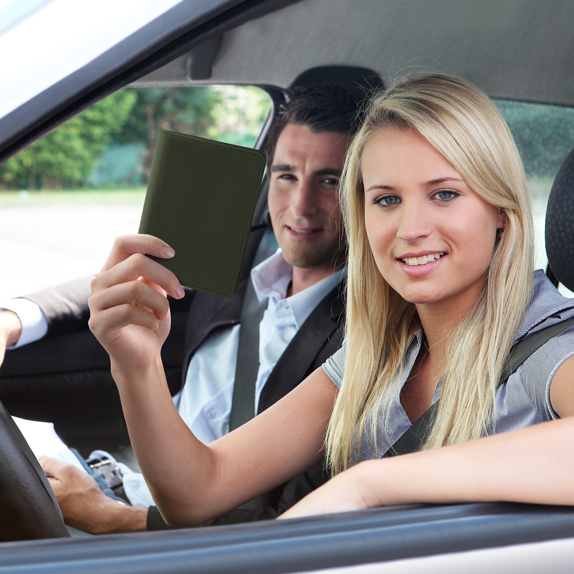 kwmobile Etui Fahrzeugschein Hülle mit Kartenfächern, günstig online kaufen