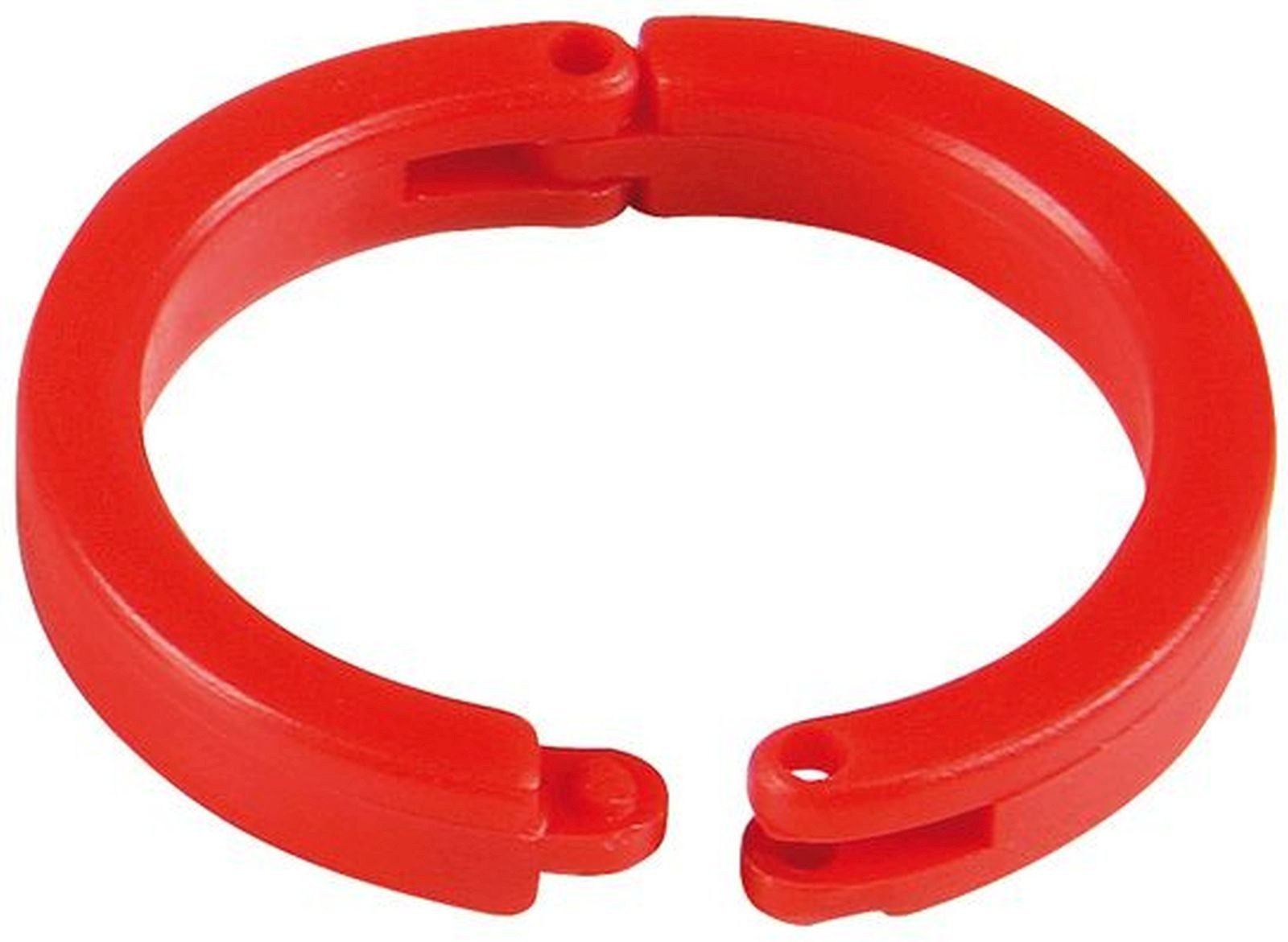 Schlüsselanhänger Ringbinder 23mm VE=1000 Stück rot