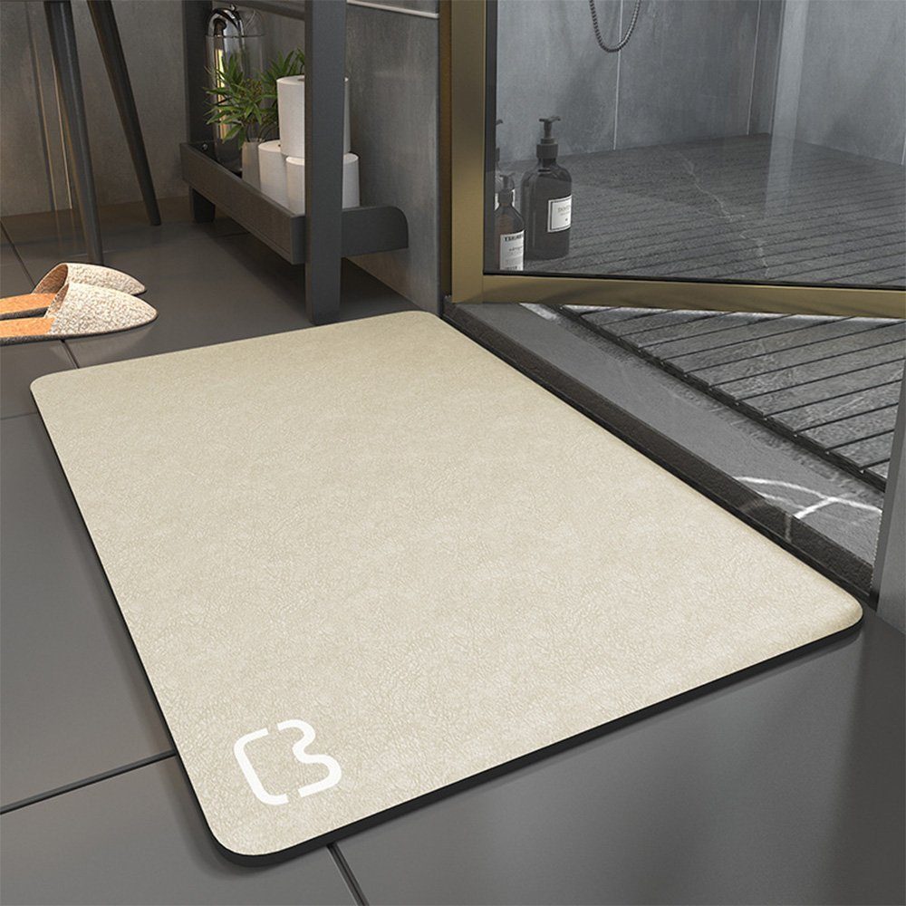NUODWELL Badematte Badematte Absorbierende,Wasserabsorbierend, rutschfest, günstig online kaufen