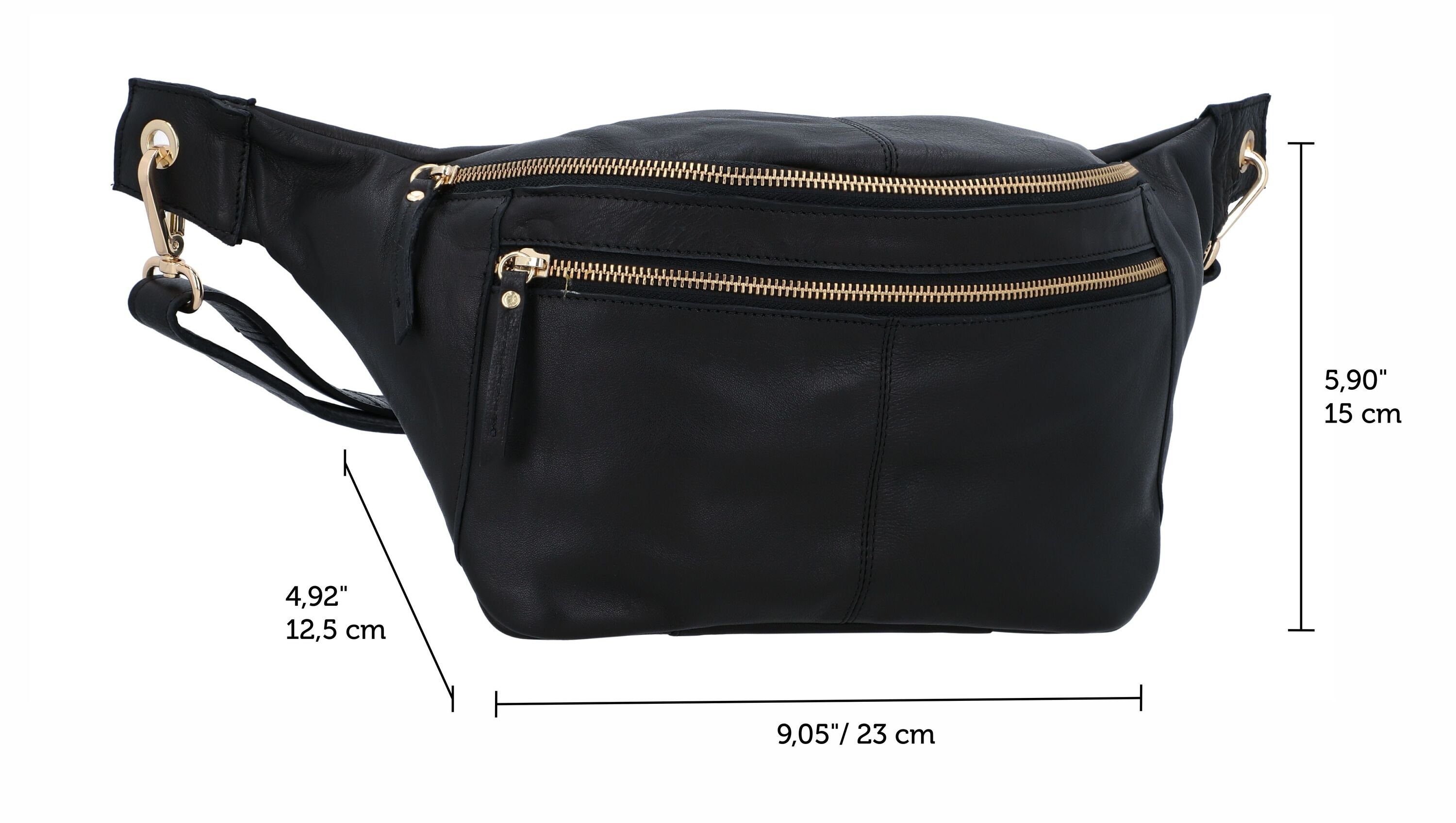 Gusti Leder Gürteltasche Gusti Leder Bauchtasche Freya (1-tlg)